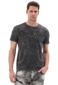 CT833 Men's Vintage Eagle Print T-Shirt
