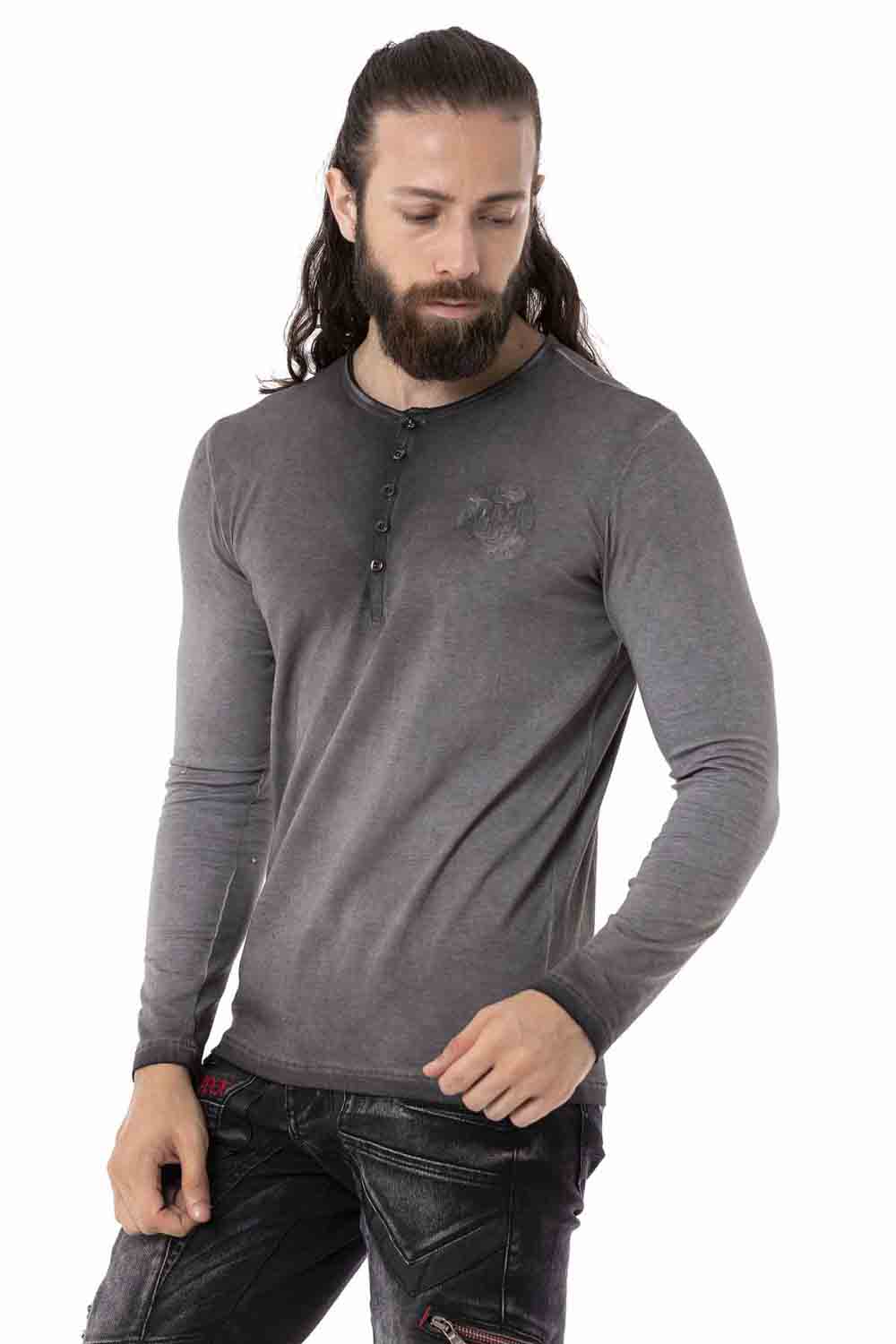 CL523 Men's Sweatshirt – Crew Neck, Slim Fit, Cotton Everyday Sport Top