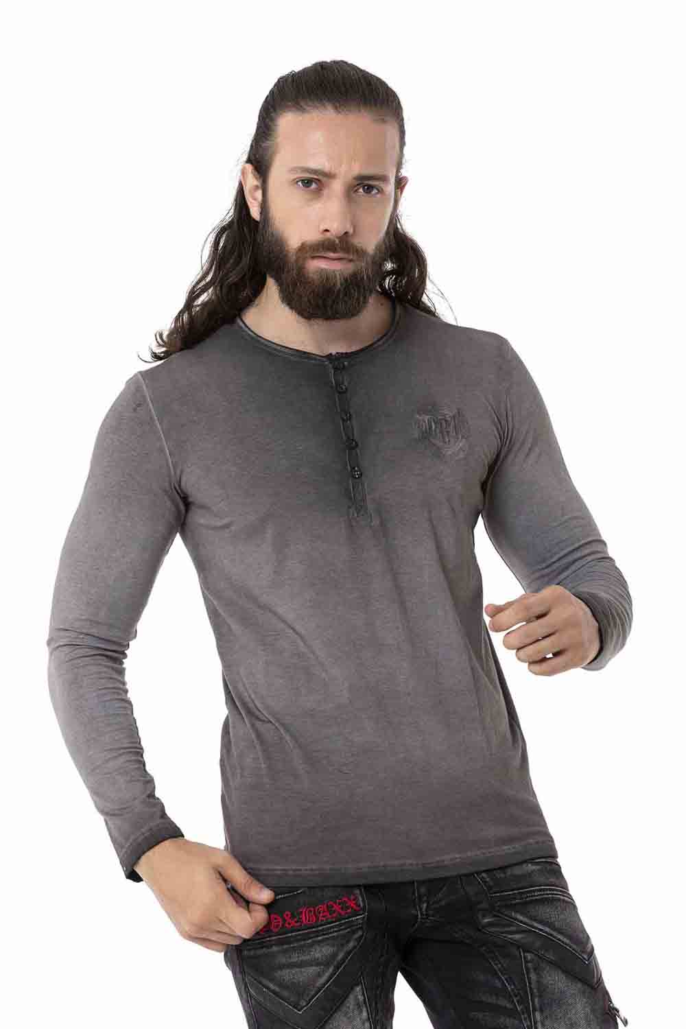 CL523 Men's Sweatshirt – Crew Neck, Slim Fit, Cotton Everyday Sport Top