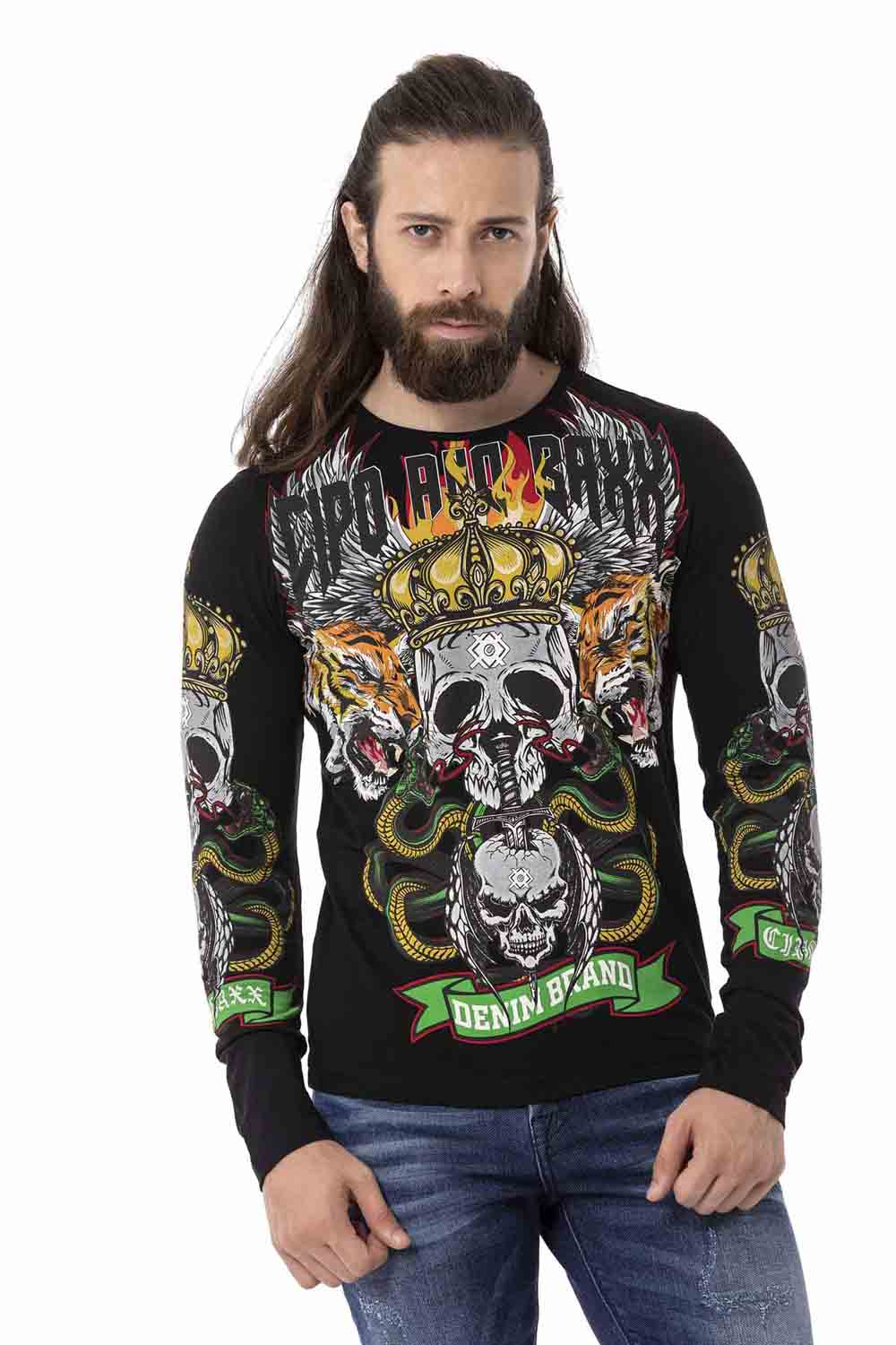 CL514 Men's Sweatshirt – Everyday Relaxed Crew Neck Sport Basic