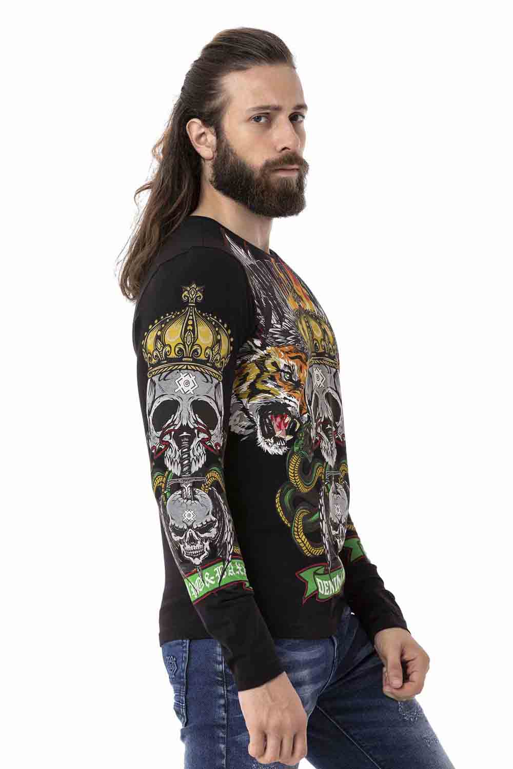 CL514 Men's Sweatshirt – Everyday Relaxed Crew Neck Sport Basic