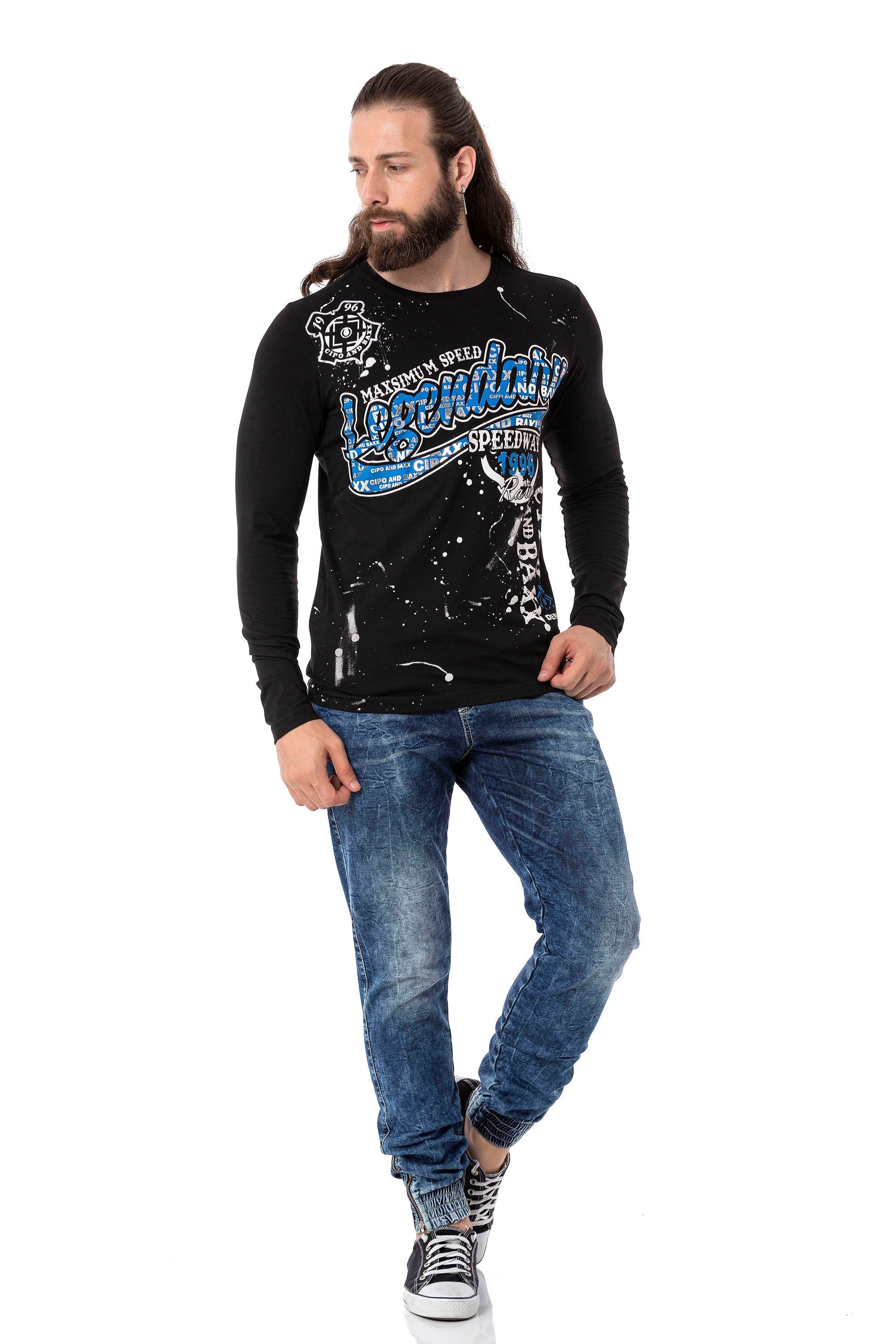 CL510 Men's Sweatshirt – Everyday Relaxed Crew Neck Sport Basic