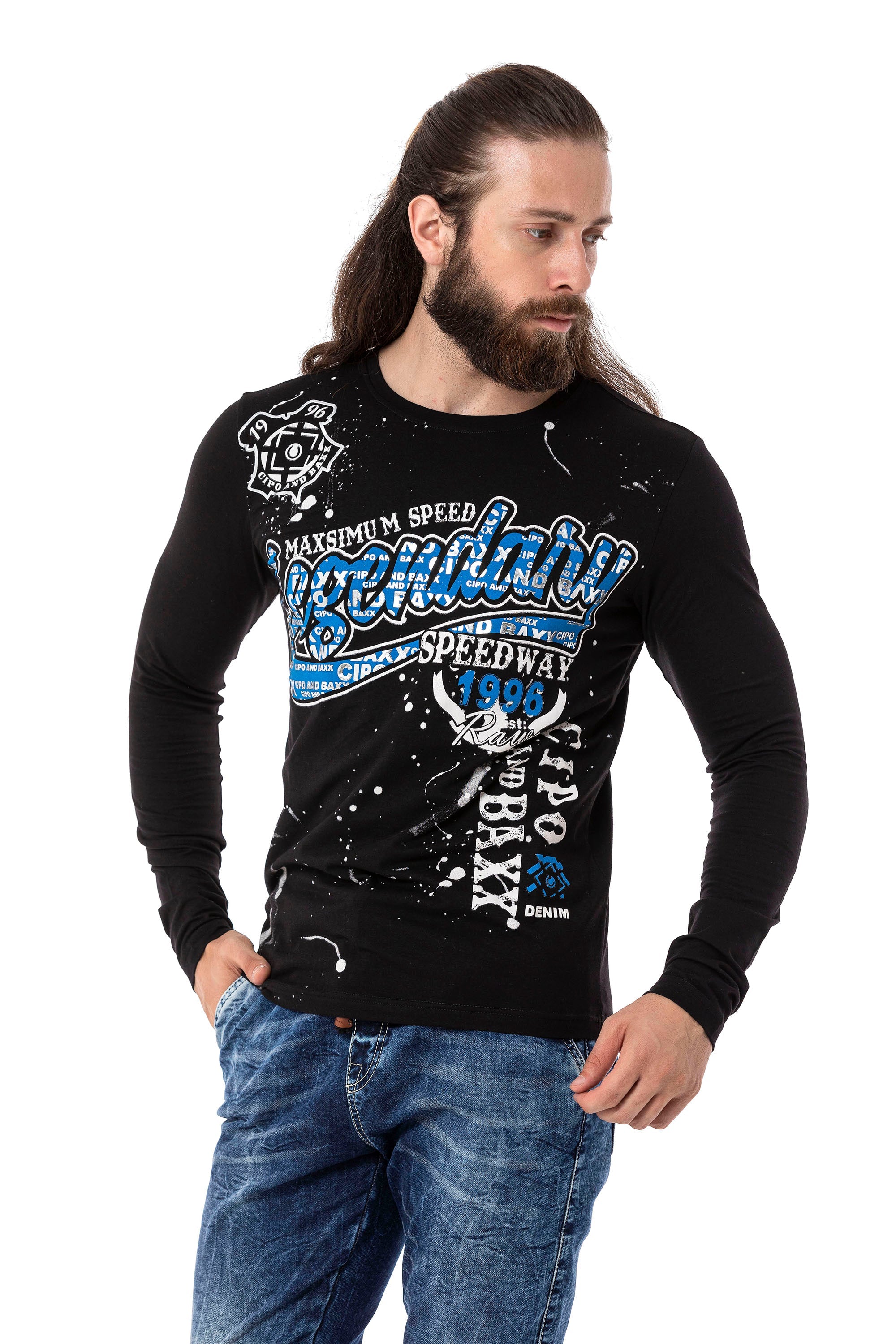 CL510 Men's Sweatshirt – Everyday Relaxed Crew Neck Sport Basic