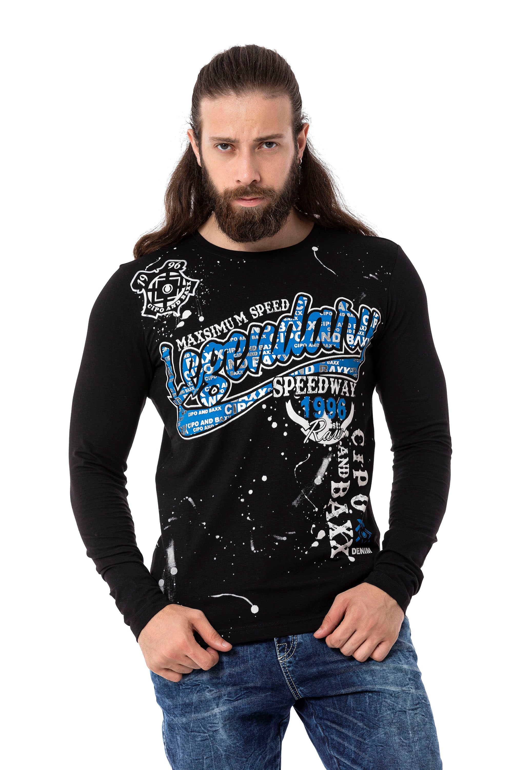 CL510 Men's Sweatshirt – Everyday Relaxed Crew Neck Sport Basic