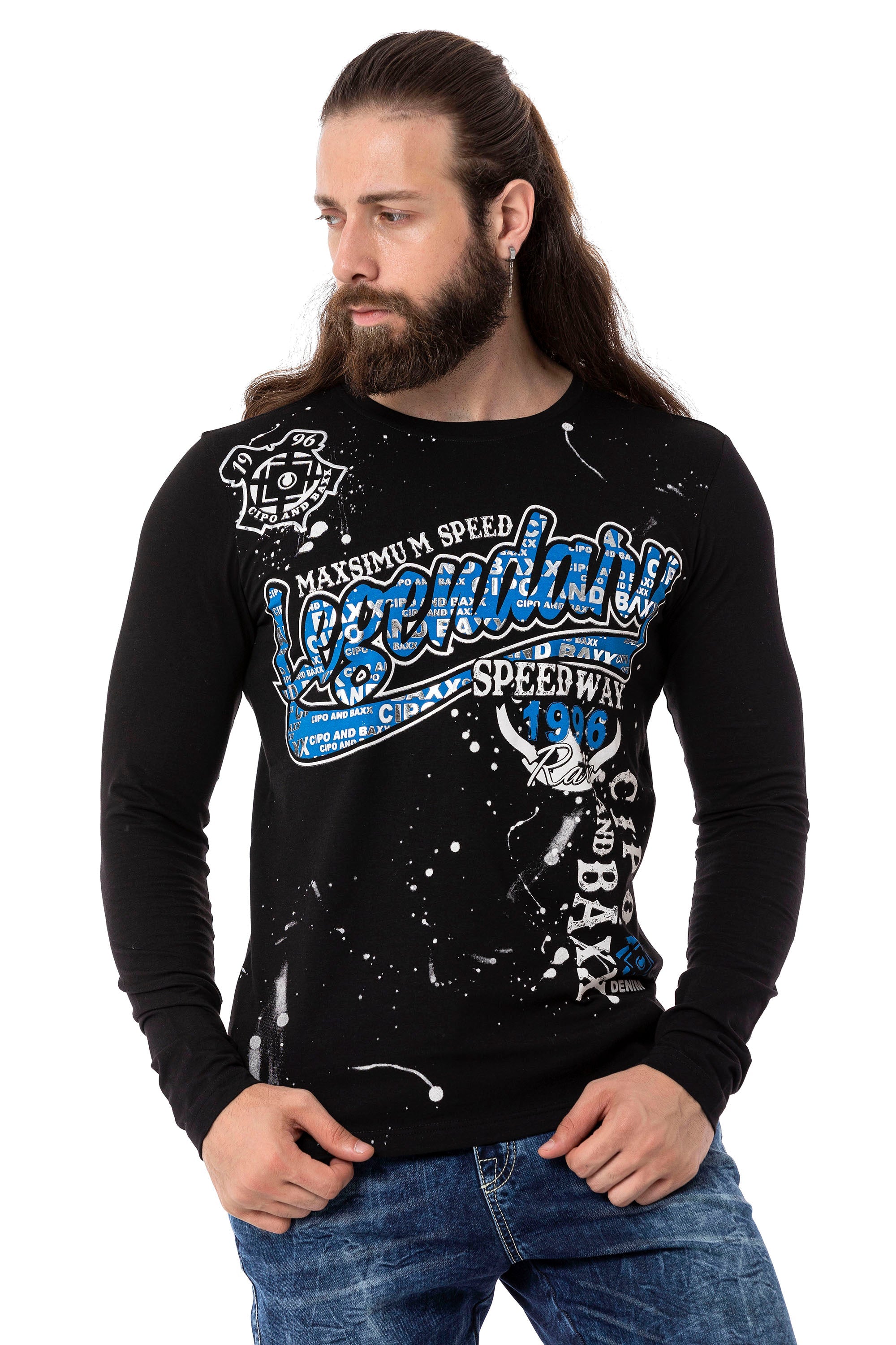 CL510 Men's Sweatshirt – Everyday Relaxed Crew Neck Sport Basic