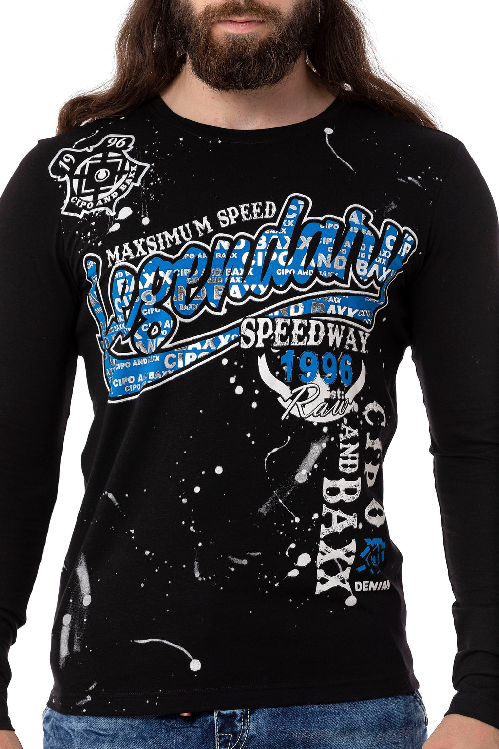 CL510 Men's Sweatshirt – Everyday Relaxed Crew Neck Sport Basic