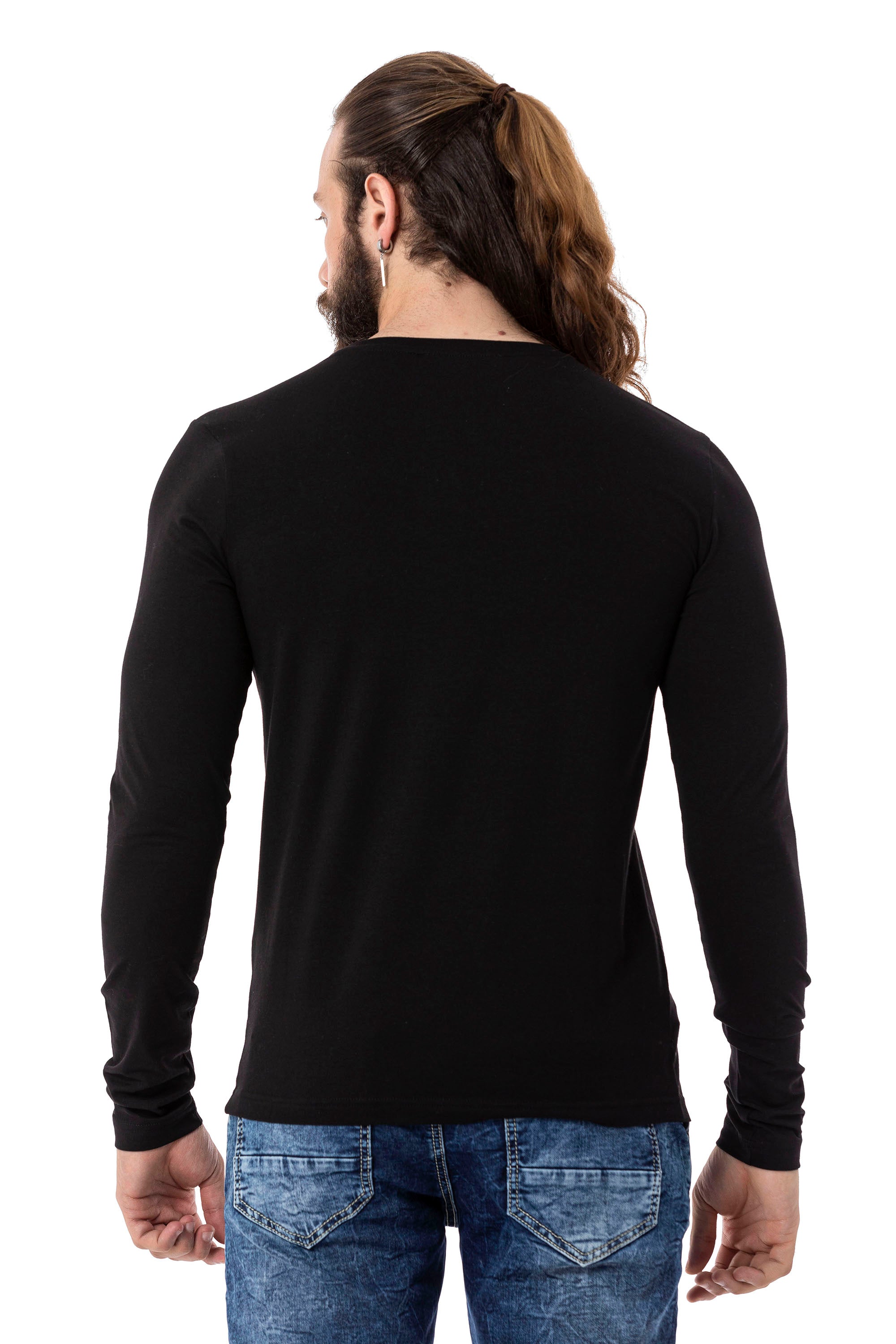 CL510 Men's Sweatshirt – Everyday Relaxed Crew Neck Sport Basic