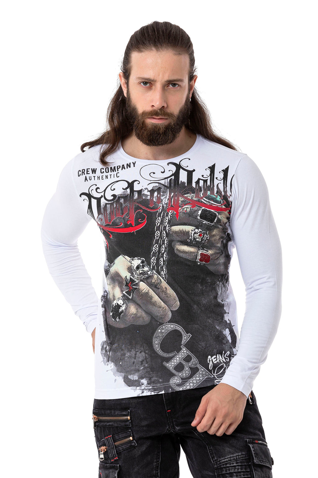 CL511 Men's Sweatshirt – Everyday Relaxed Crew Neck Sport Basic