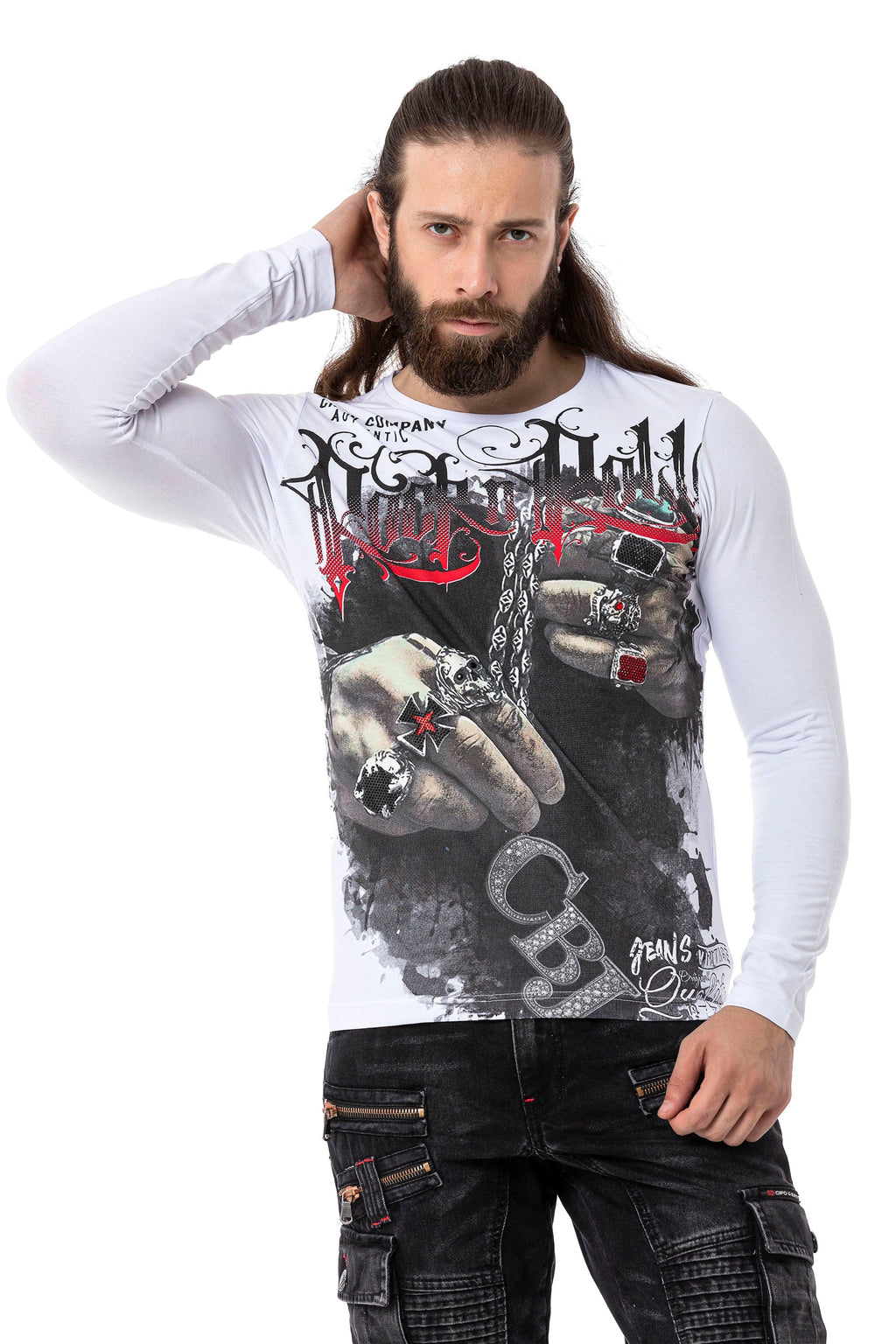 CL511 Men's Sweatshirt – Everyday Relaxed Crew Neck Sport Basic