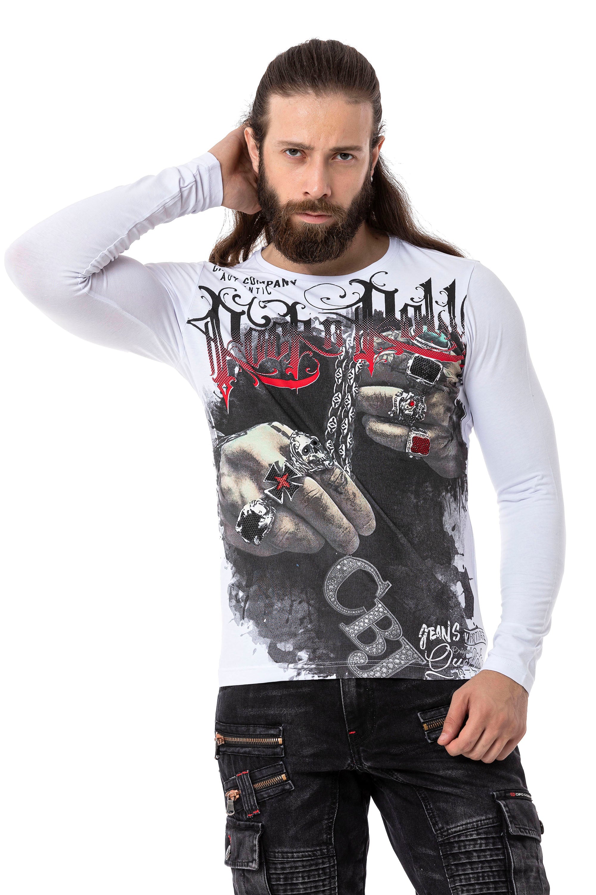CL511 Men's Sweatshirt – Everyday Relaxed Crew Neck Sport Basic
