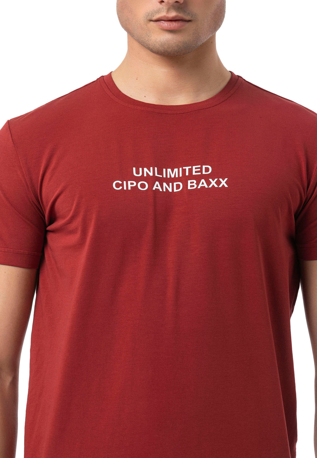 CT827 Men's Regular Fit Printed Cotton T-Shirt