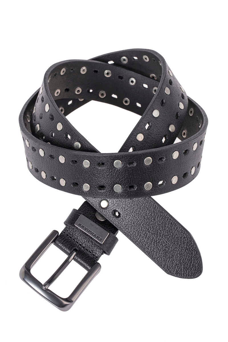 CG180 Metal Leather Belt