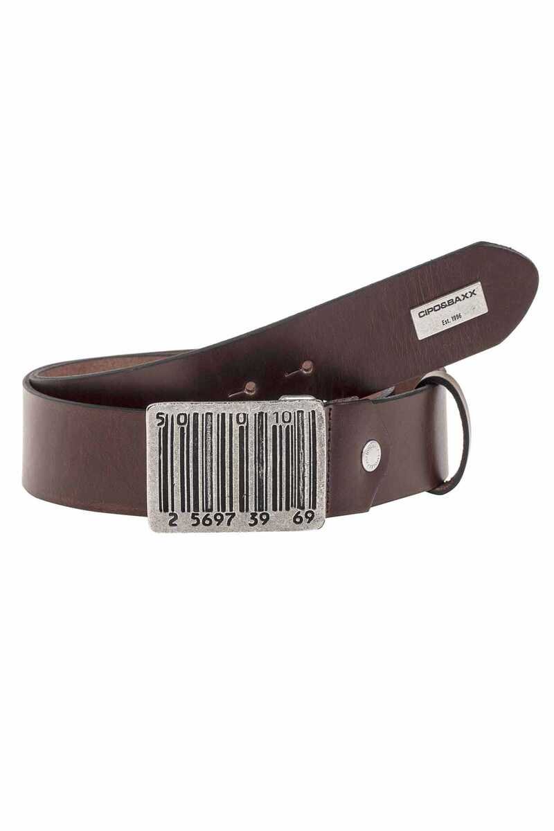 CG201 Metal Buckle Leather Belt