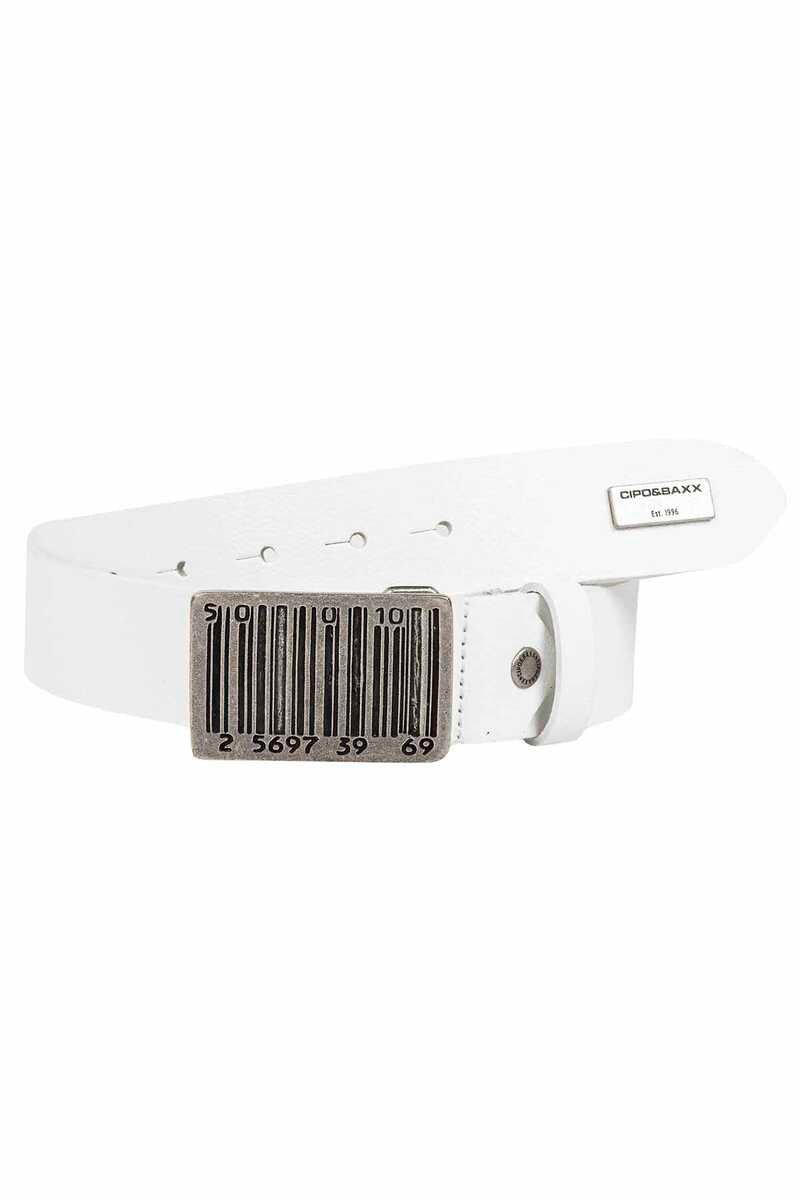 CG201 Metal Buckle Leather Belt