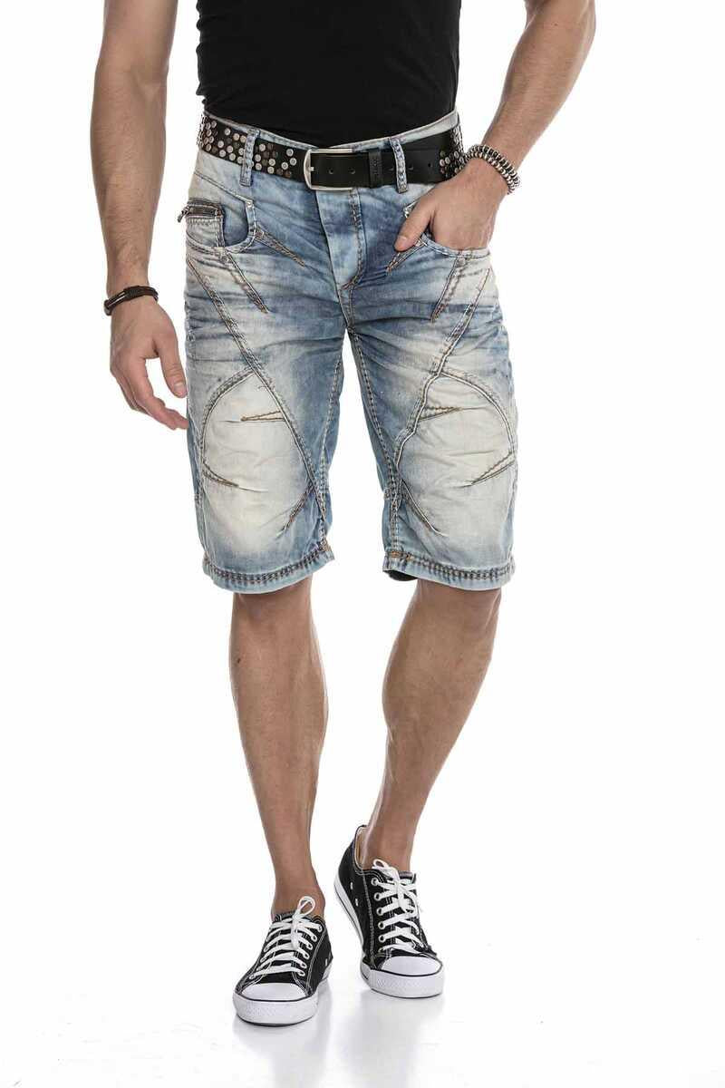 C-0090 Men's Denim Capris