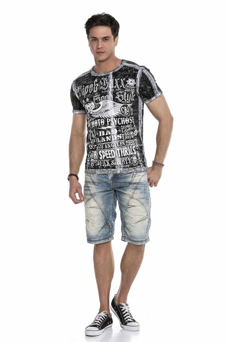 C-0090 Men's Denim Capris