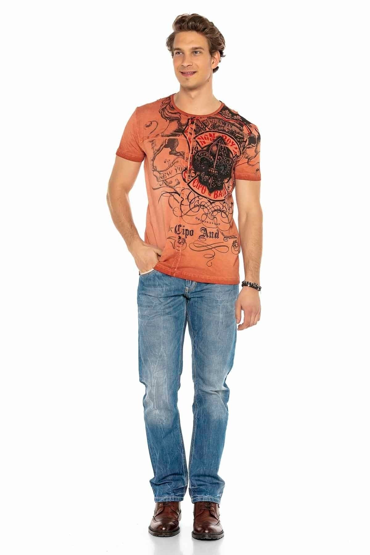 C-0595 Nested Pocket Regular Fit Men's Jeans