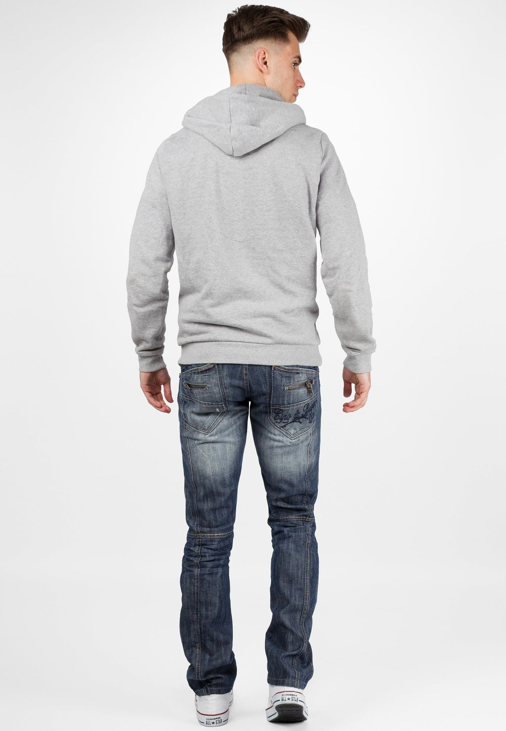 C-0751 Heavy Stitch Zip Men's Jeans