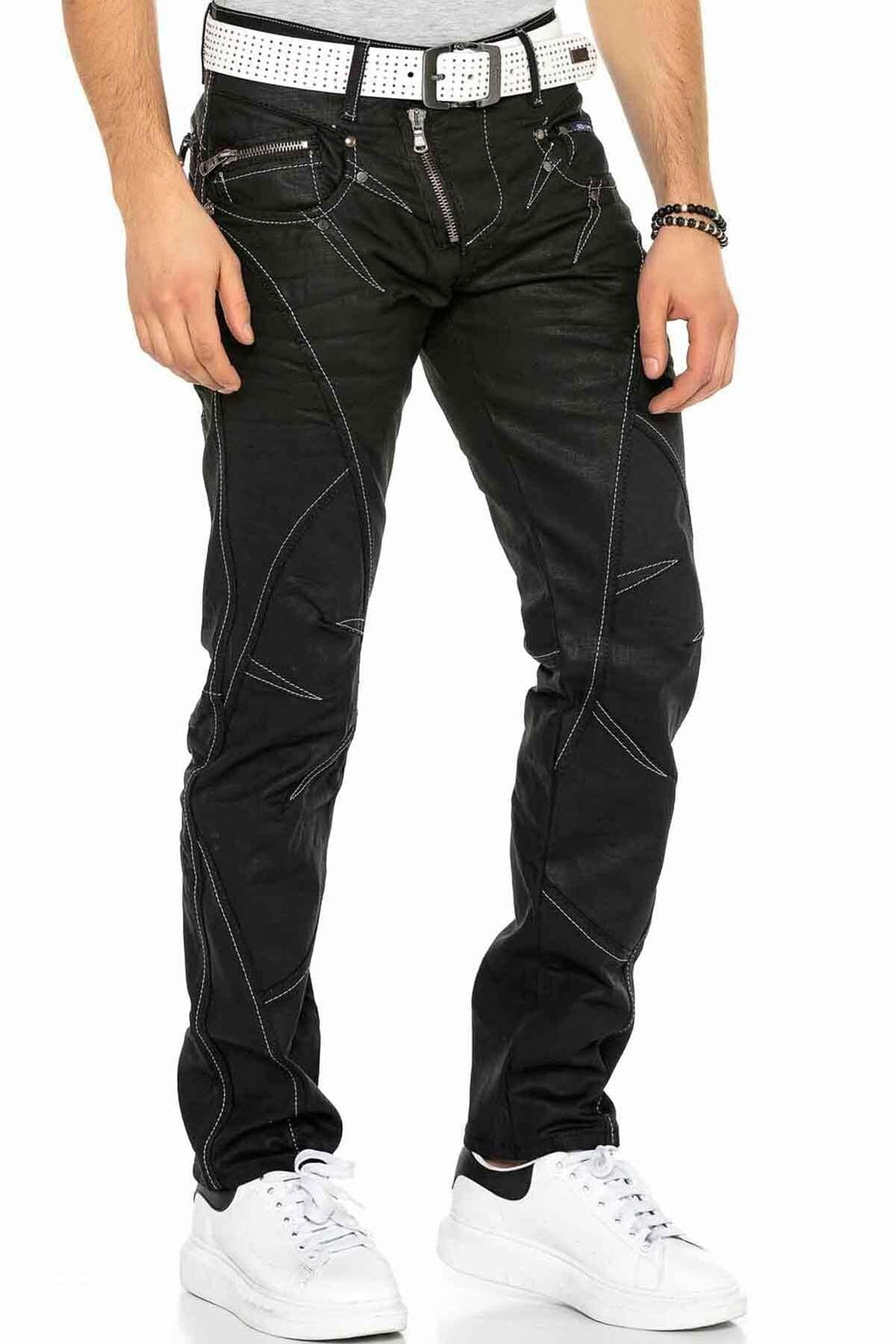 C-0812 Zip Relaxed Fit Men's Jeans