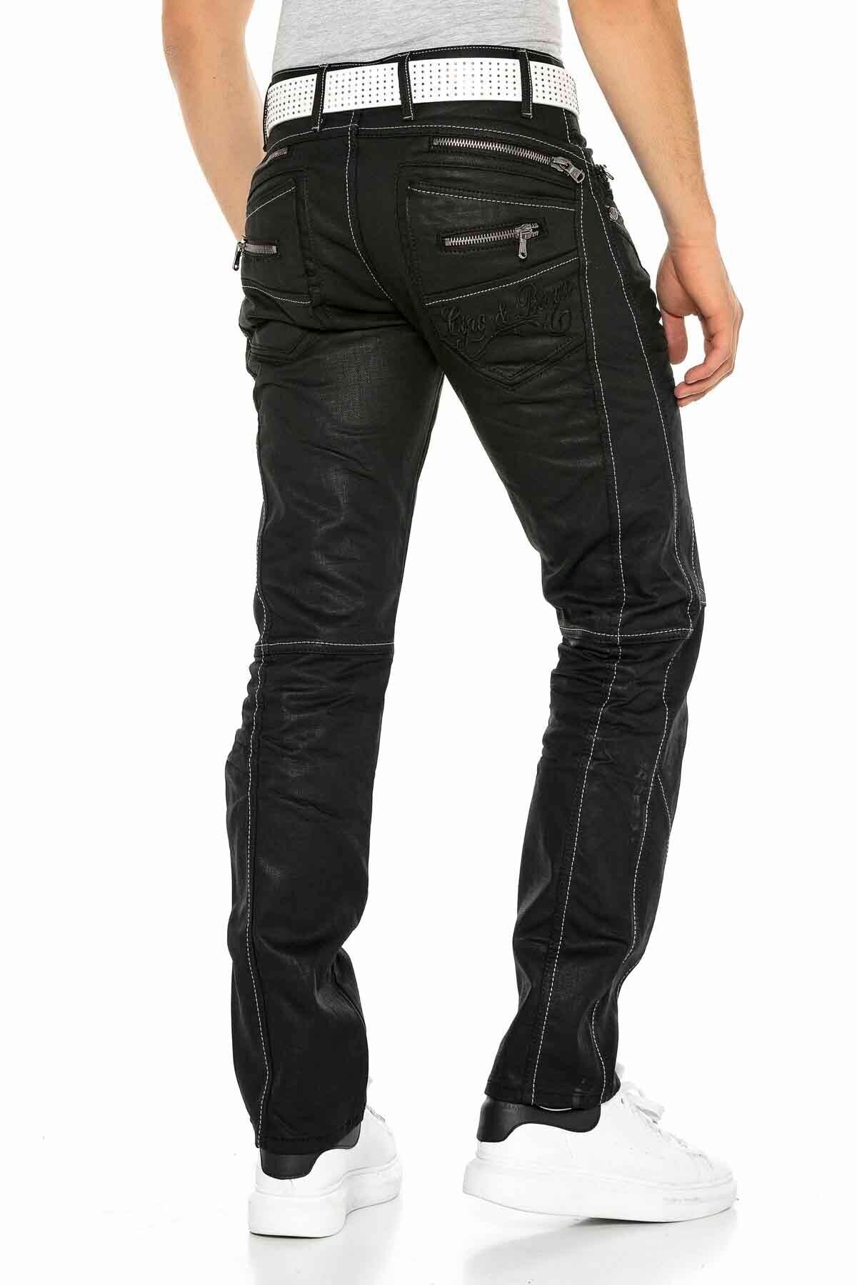 C-0812 Zip Relaxed Fit Men's Jeans