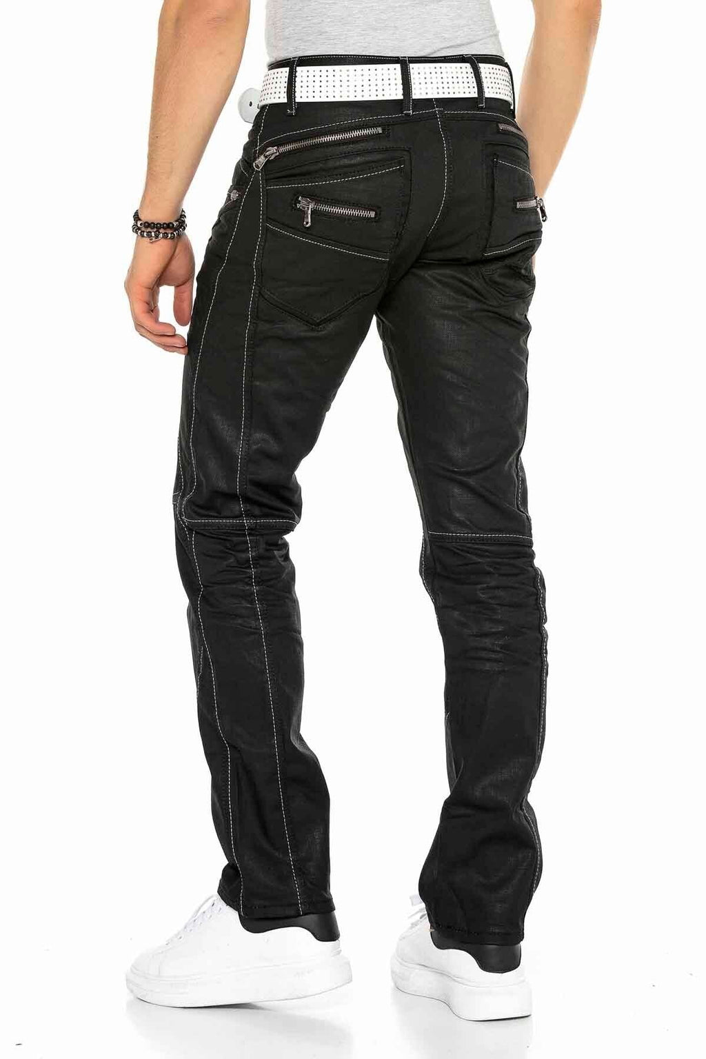 C-0812 Zip Relaxed Fit Men's Jeans