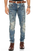 C-0894 Heavy Stitch Low-Rise Men's Jeans