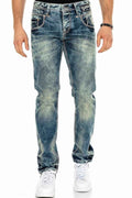 C-1149 Washed Fabric Men's Jeans