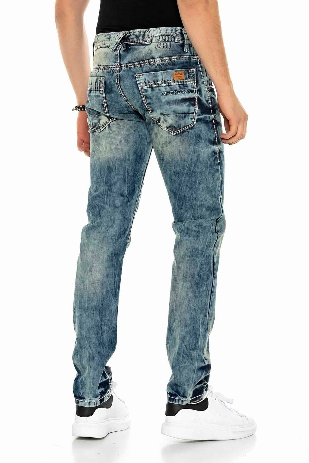 C-1149 Washed Fabric Men's Jeans