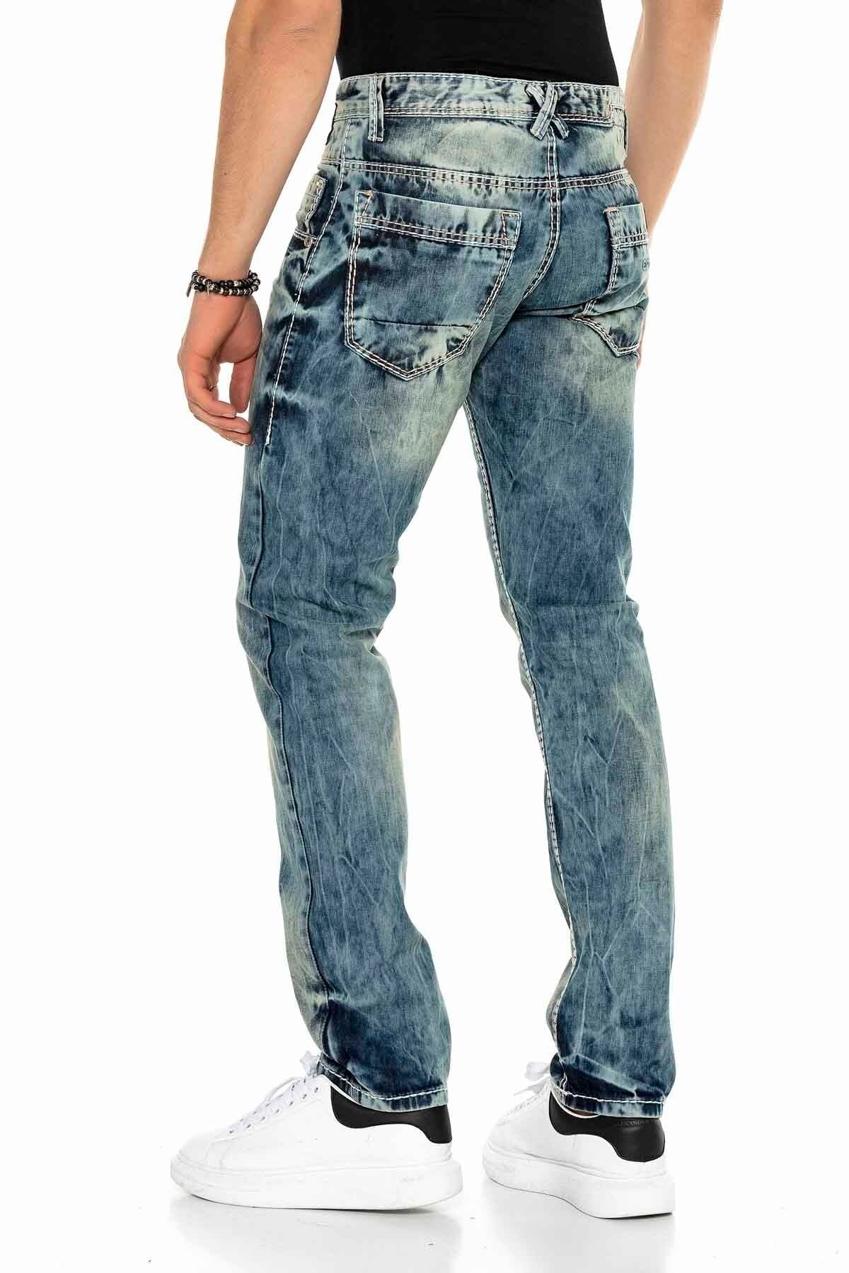 C-1149 Washed Fabric Men's Jeans
