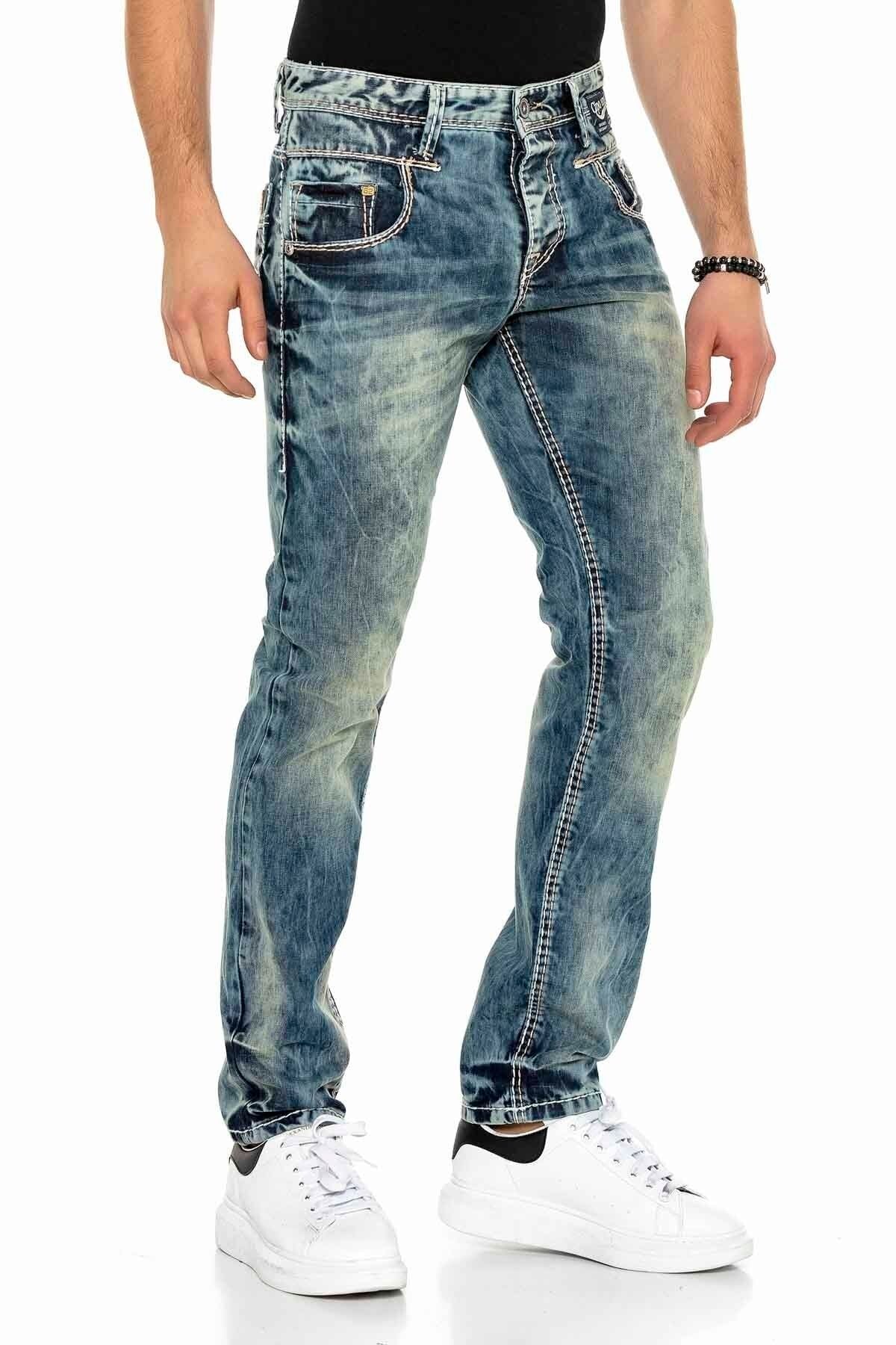 C-1149 Washed Fabric Men's Jeans