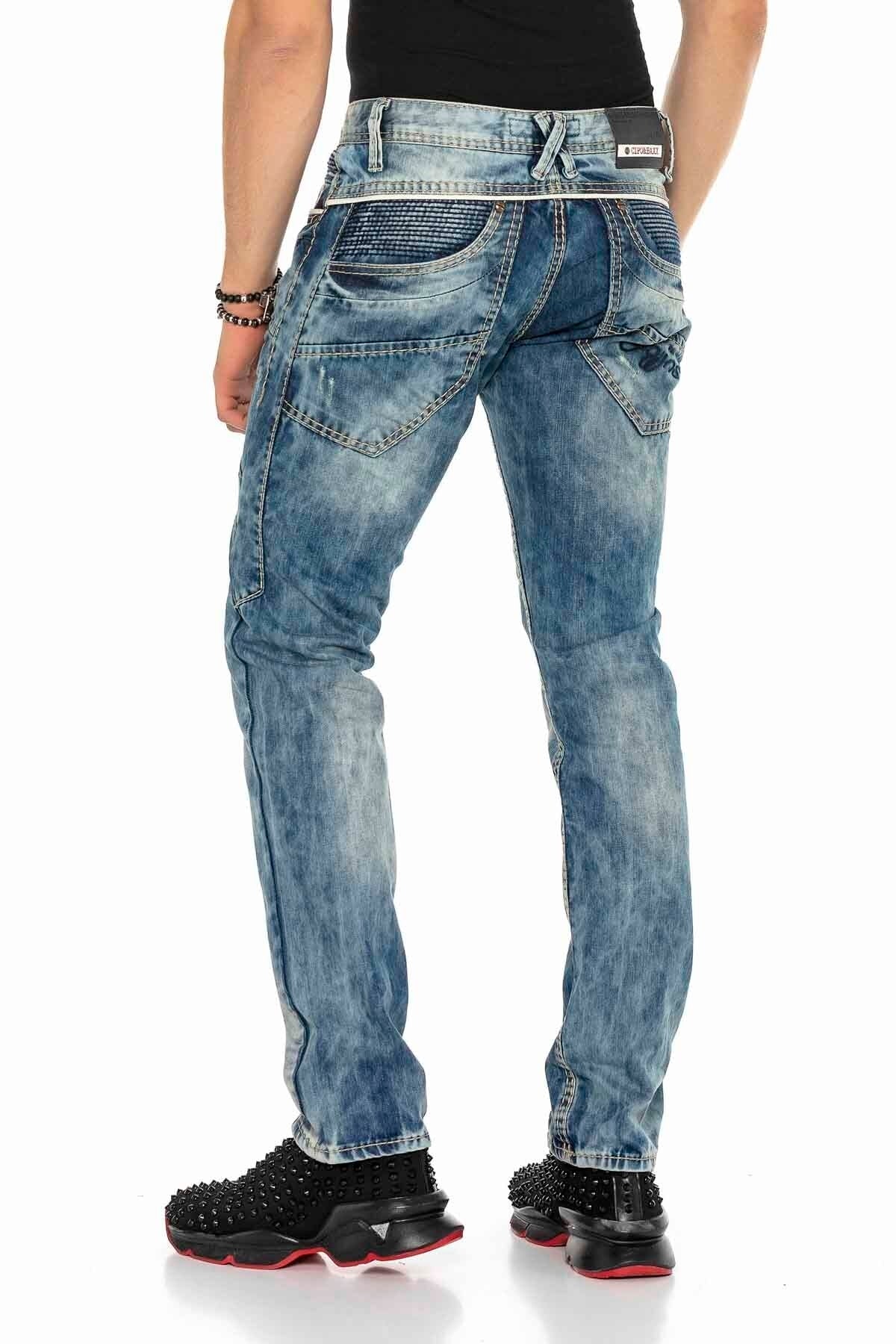 C-1150 Panel Stitch Relaxed Fit Men's Jeans