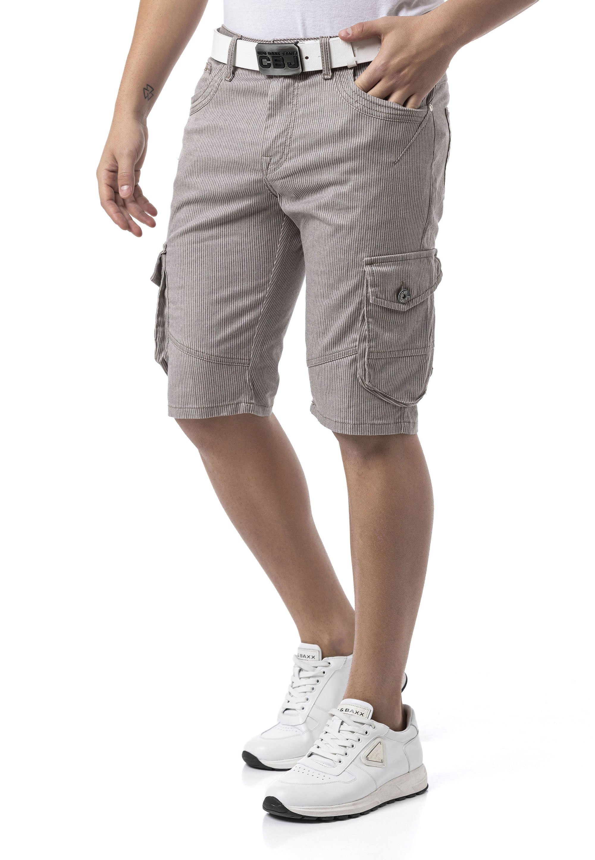 CK297 Men's Zippered Capri Pants – The Ultimate Statement of Cool Comfort
