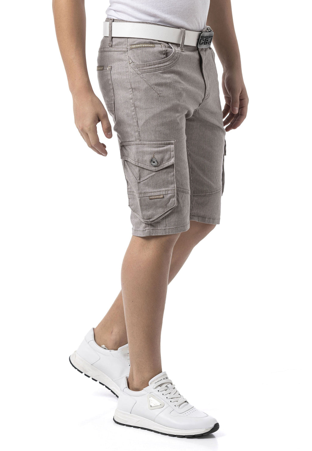 CK297 Men's Zippered Capri Pants – The Ultimate Statement of Cool Comfort