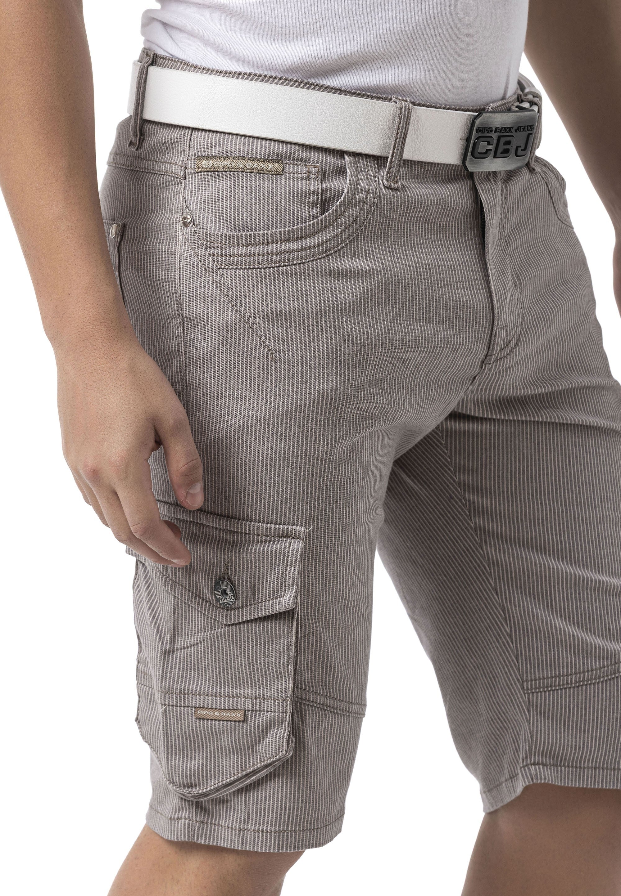 CK297 Men's Zippered Capri Pants – The Ultimate Statement of Cool Comfort