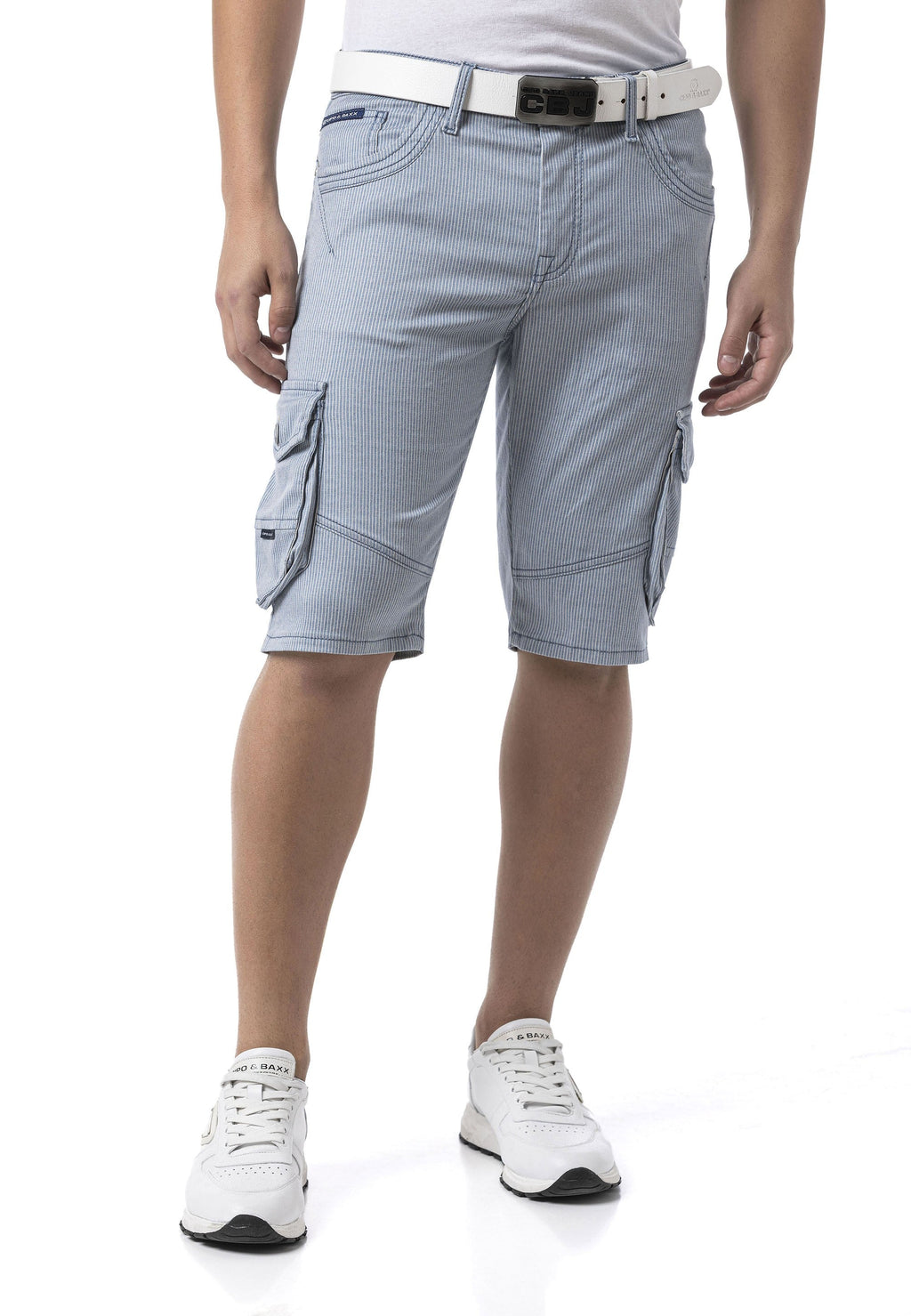 CK297 Men's Zippered Capri Pants – The Ultimate Statement of Cool Comfort