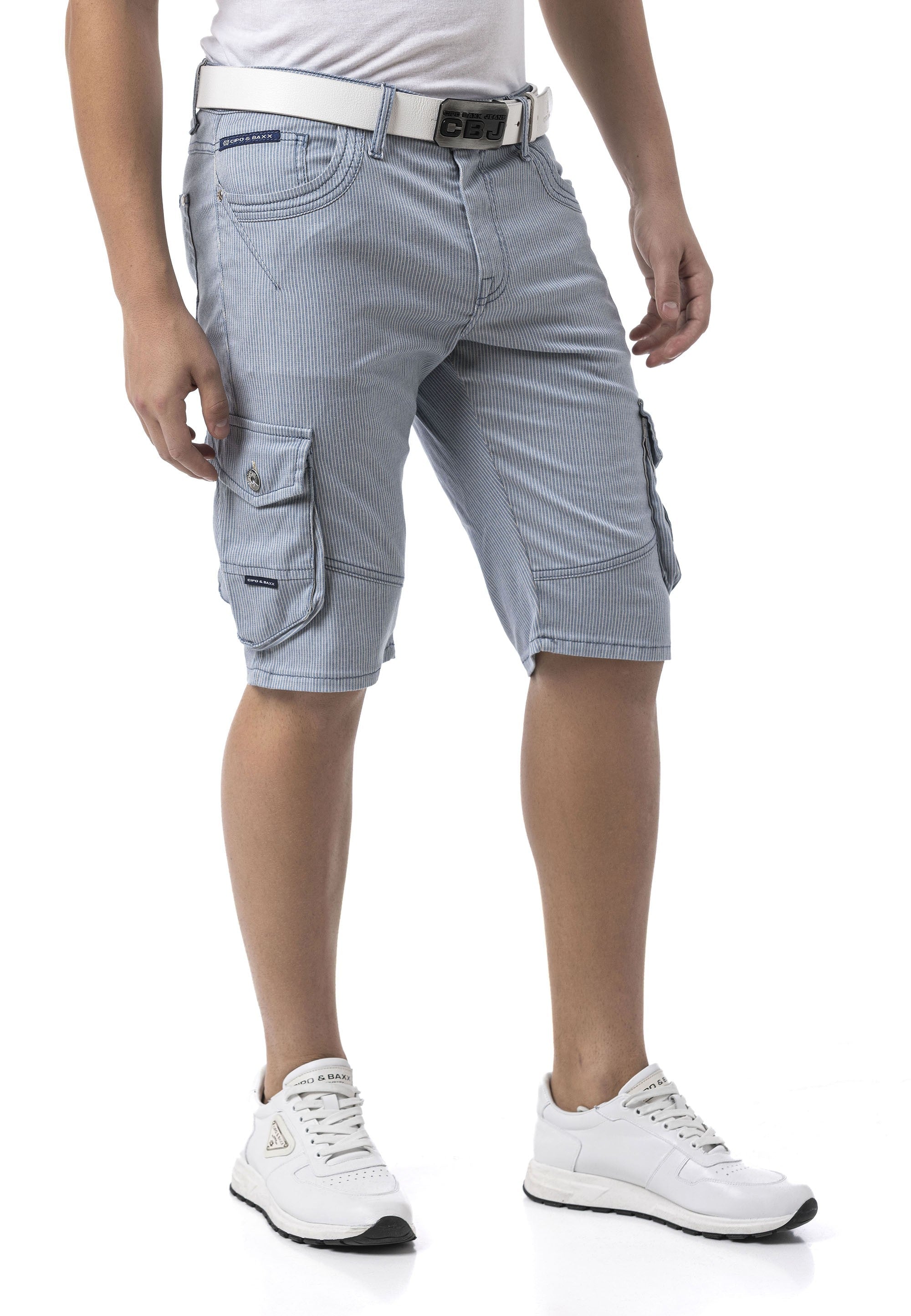 CK297 Men's Zippered Capri Pants – The Ultimate Statement of Cool Comfort