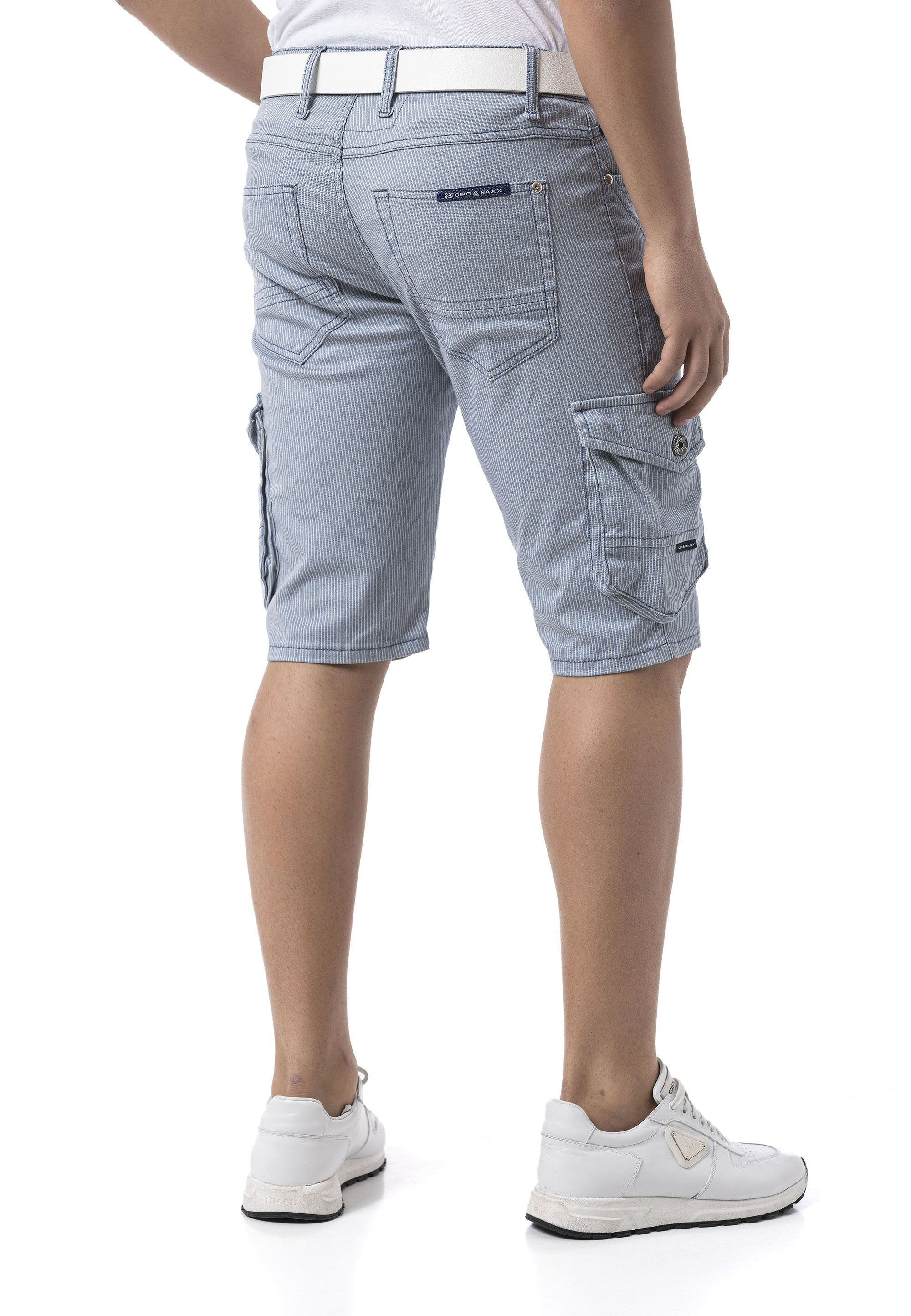 CK297 Men's Zippered Capri Pants – The Ultimate Statement of Cool Comfort
