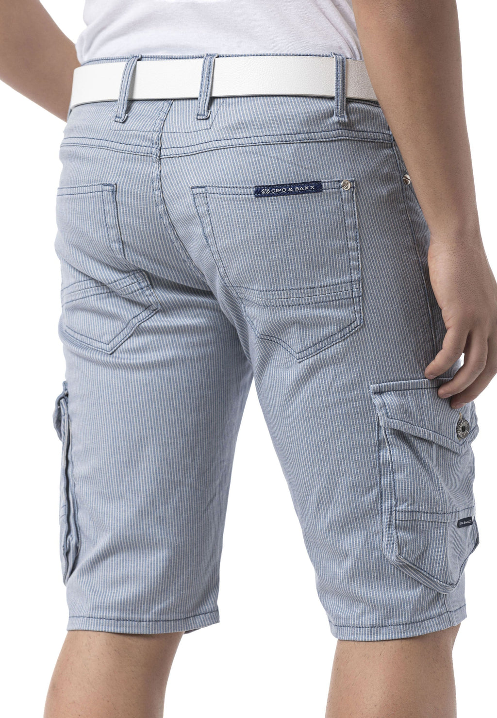 CK297 Men's Zippered Capri Pants – The Ultimate Statement of Cool Comfort