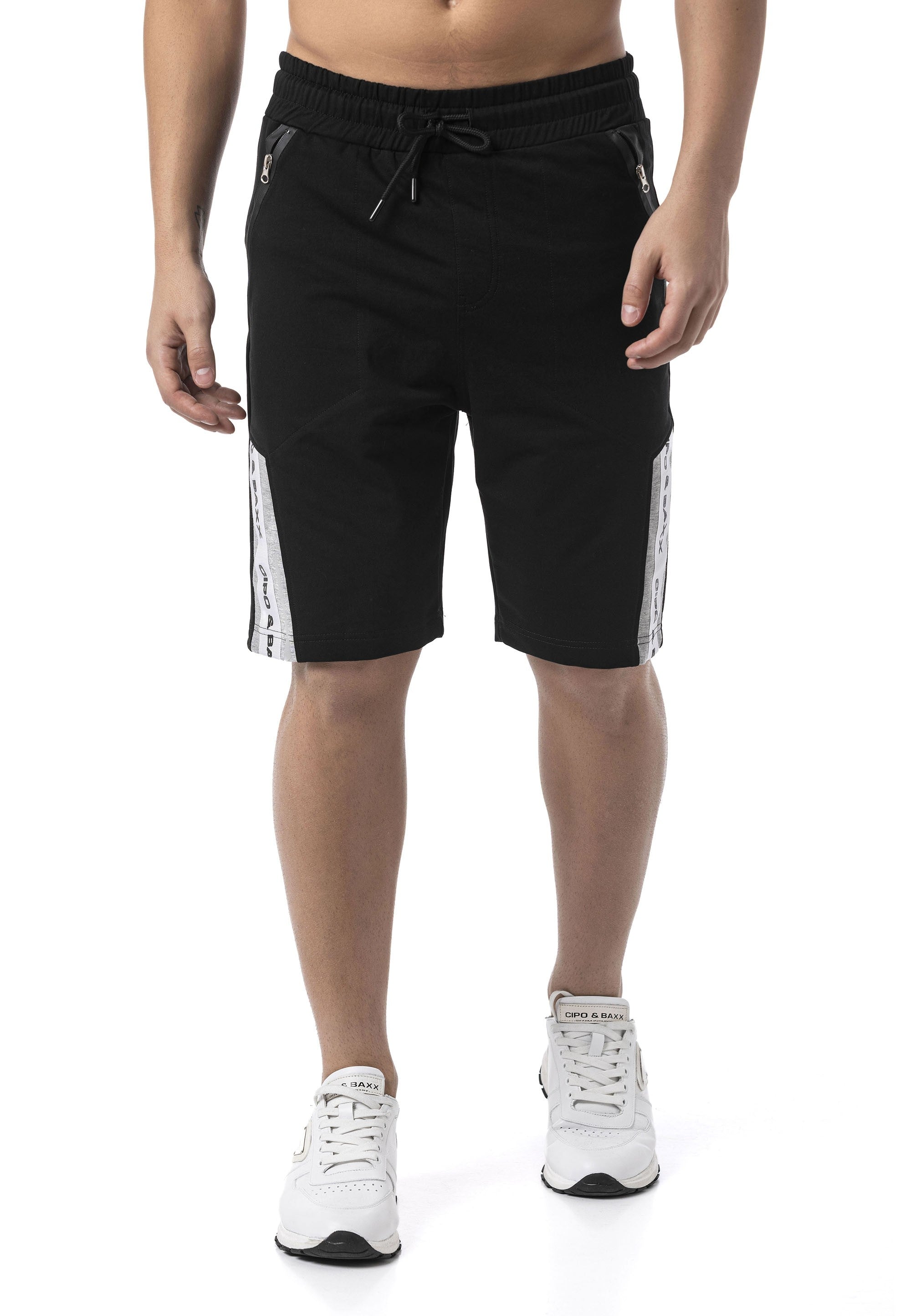 CK299 Men's Trendy Slim Fit Capri Pants