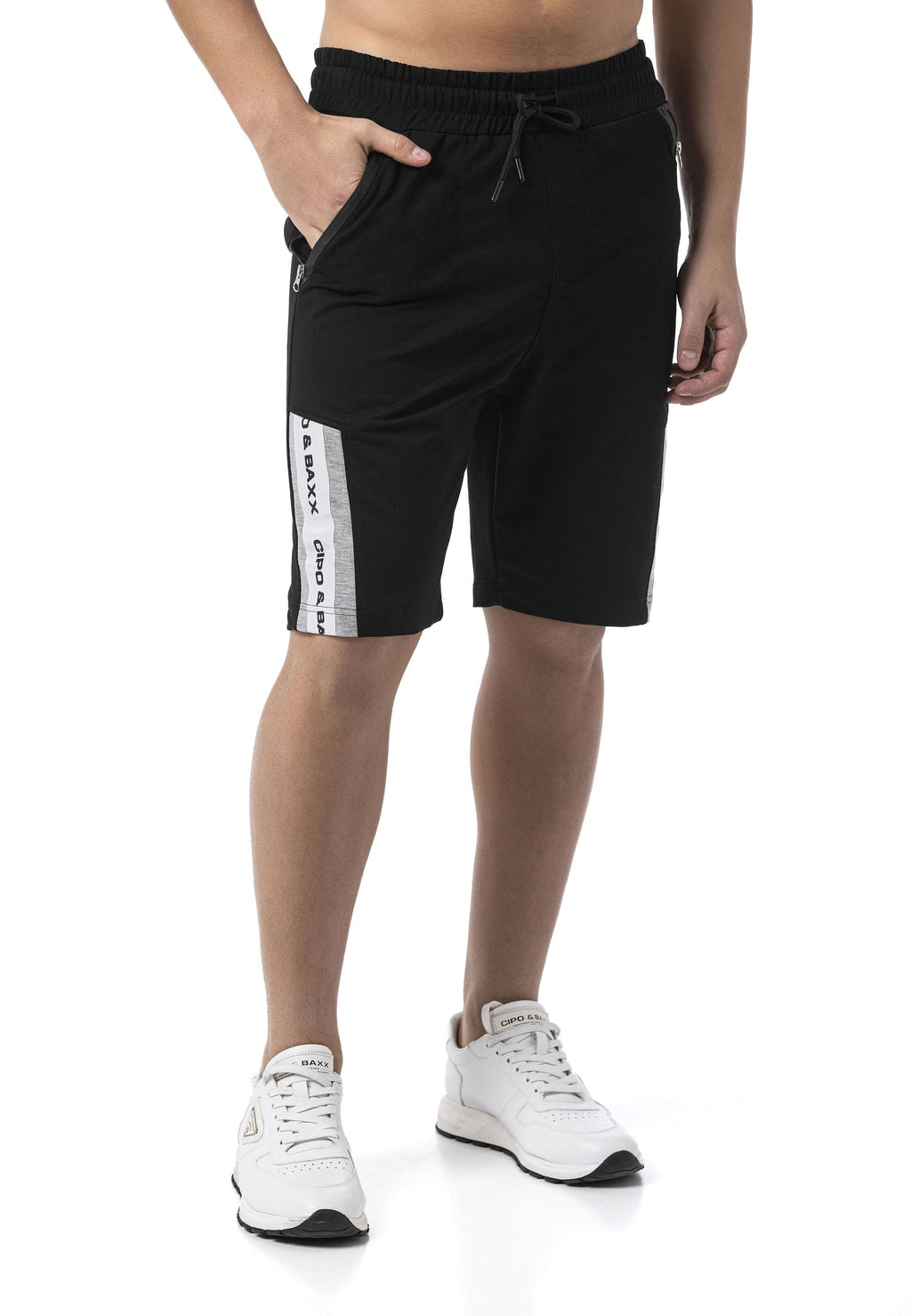 CK299 Men's Trendy Slim Fit Capri Pants