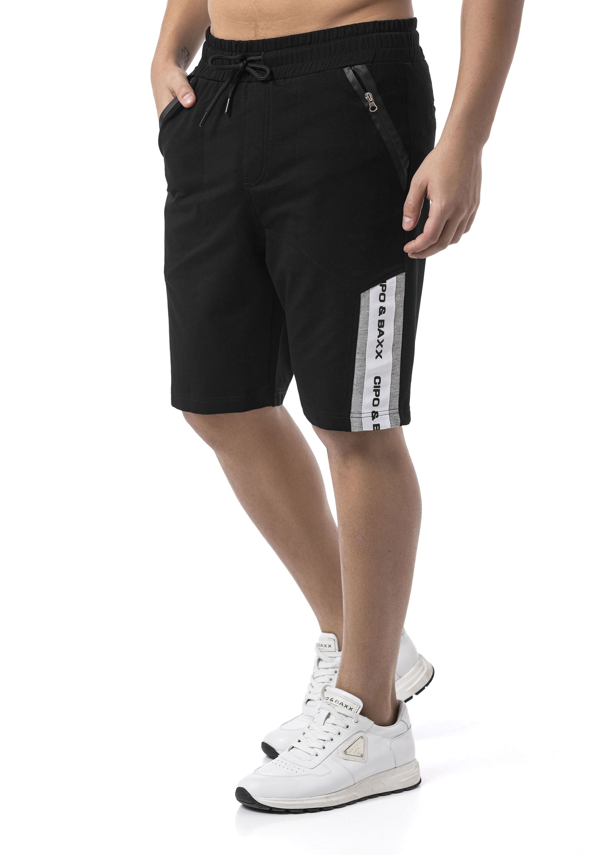 CK299 Men's Trendy Slim Fit Capri Pants
