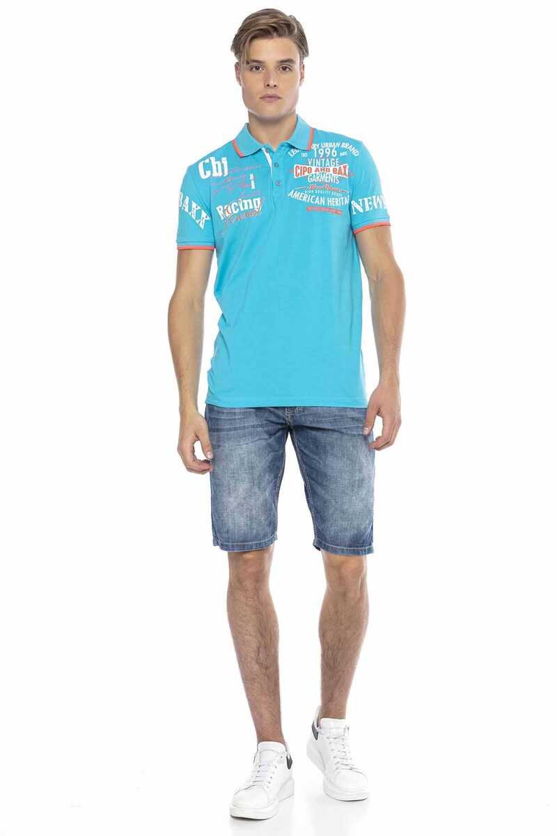 CK217 Classic Pocket Basic Men's Denim Capri Shorts