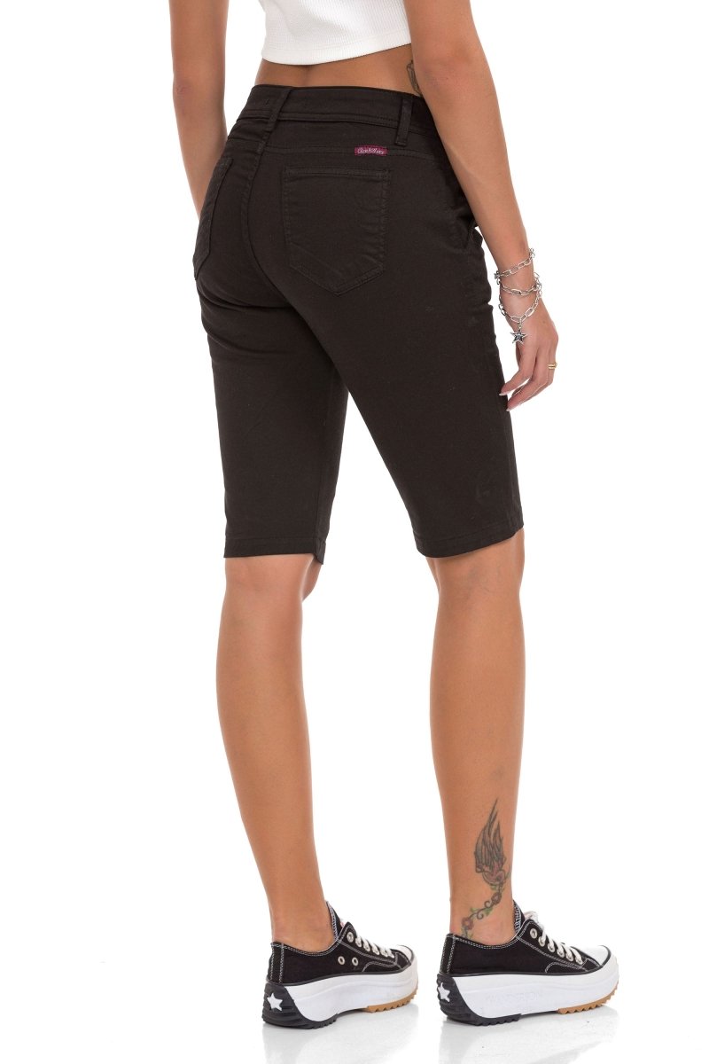 WK186 Modern Cut Women's Capri Shorts