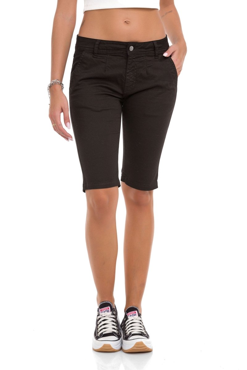 WK186 Modern Cut Women's Capri Shorts