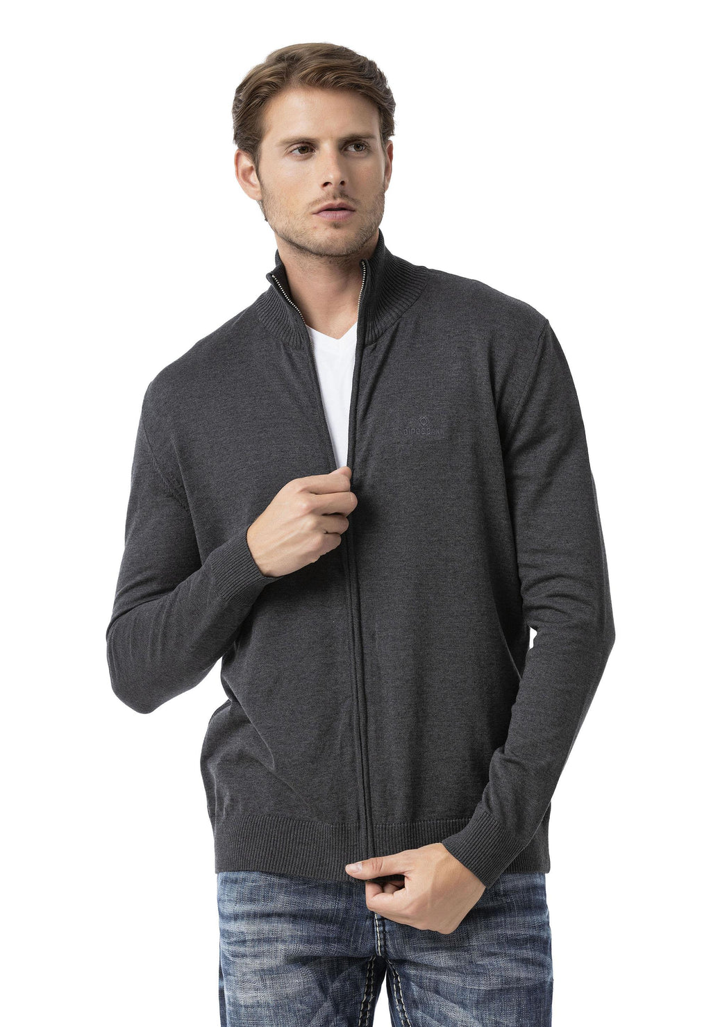 CP282 Ultimate Zip Luxe Knit Men's Sweater