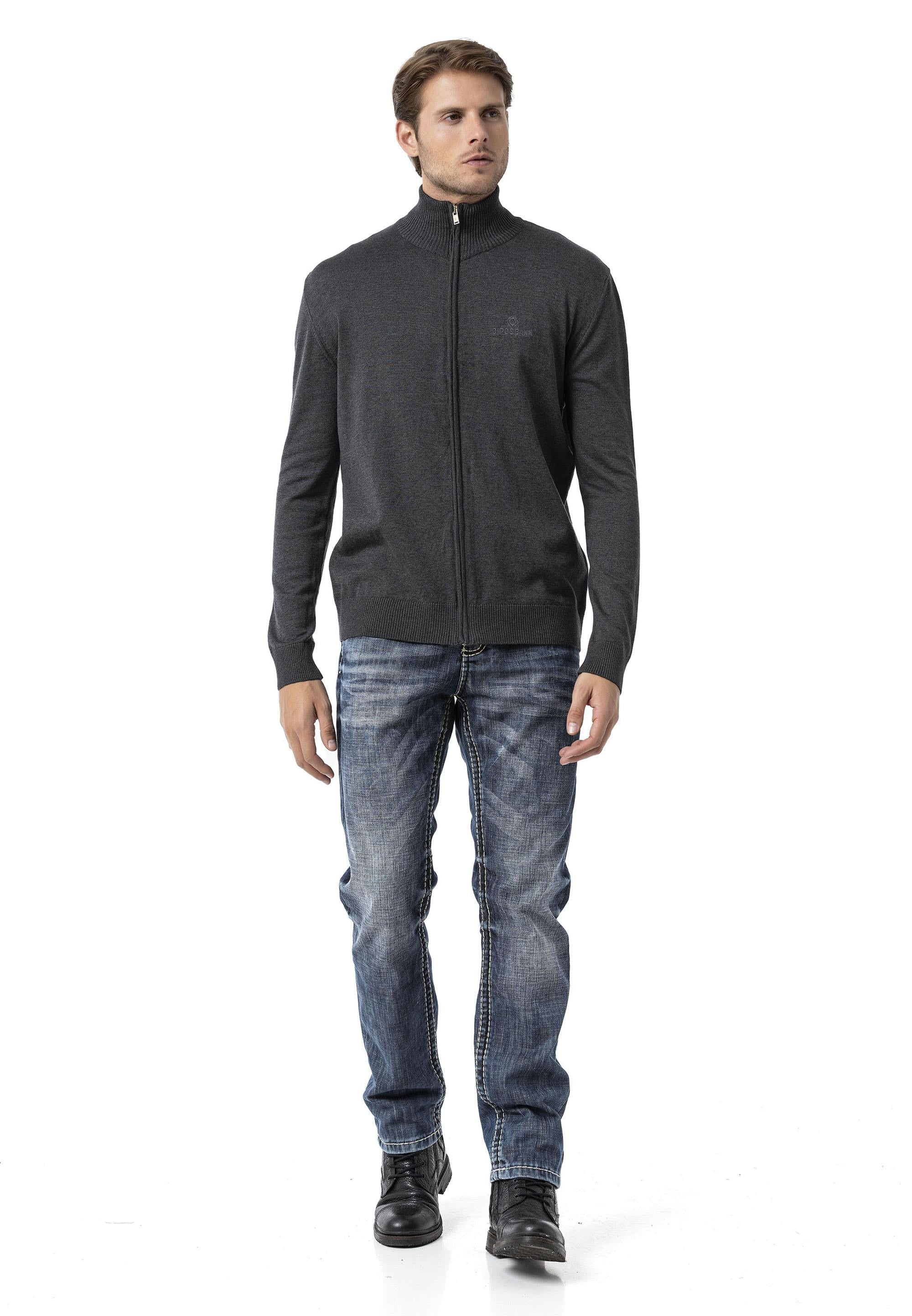 CP282 Ultimate Zip Luxe Knit Men's Sweater