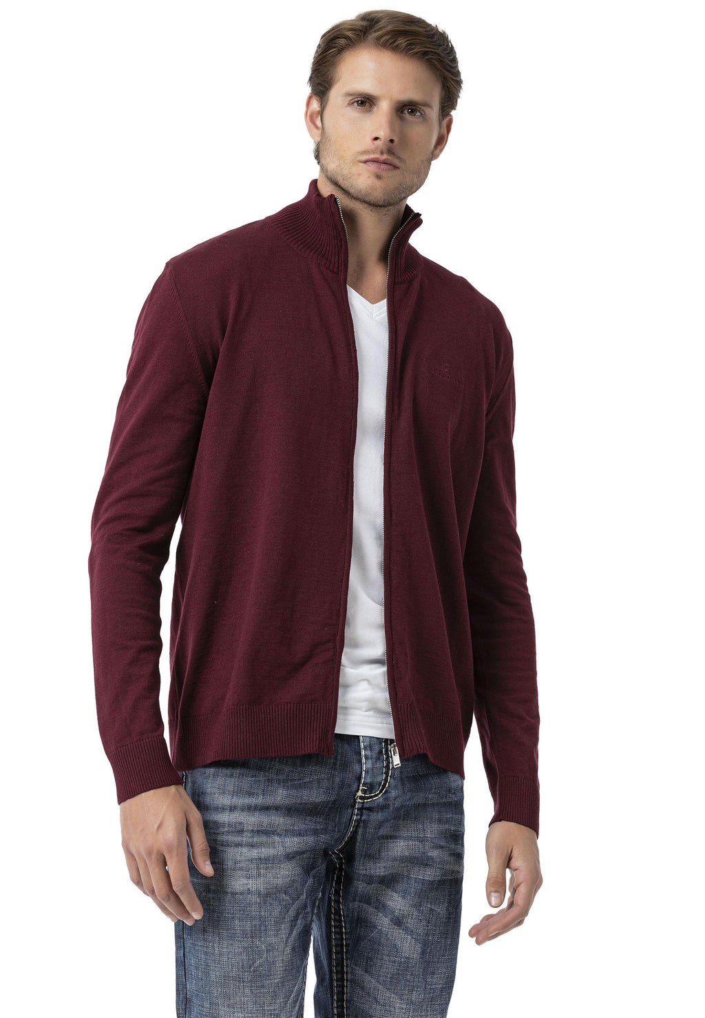 CP282 Ultimate Zip Luxe Knit Men's Sweater