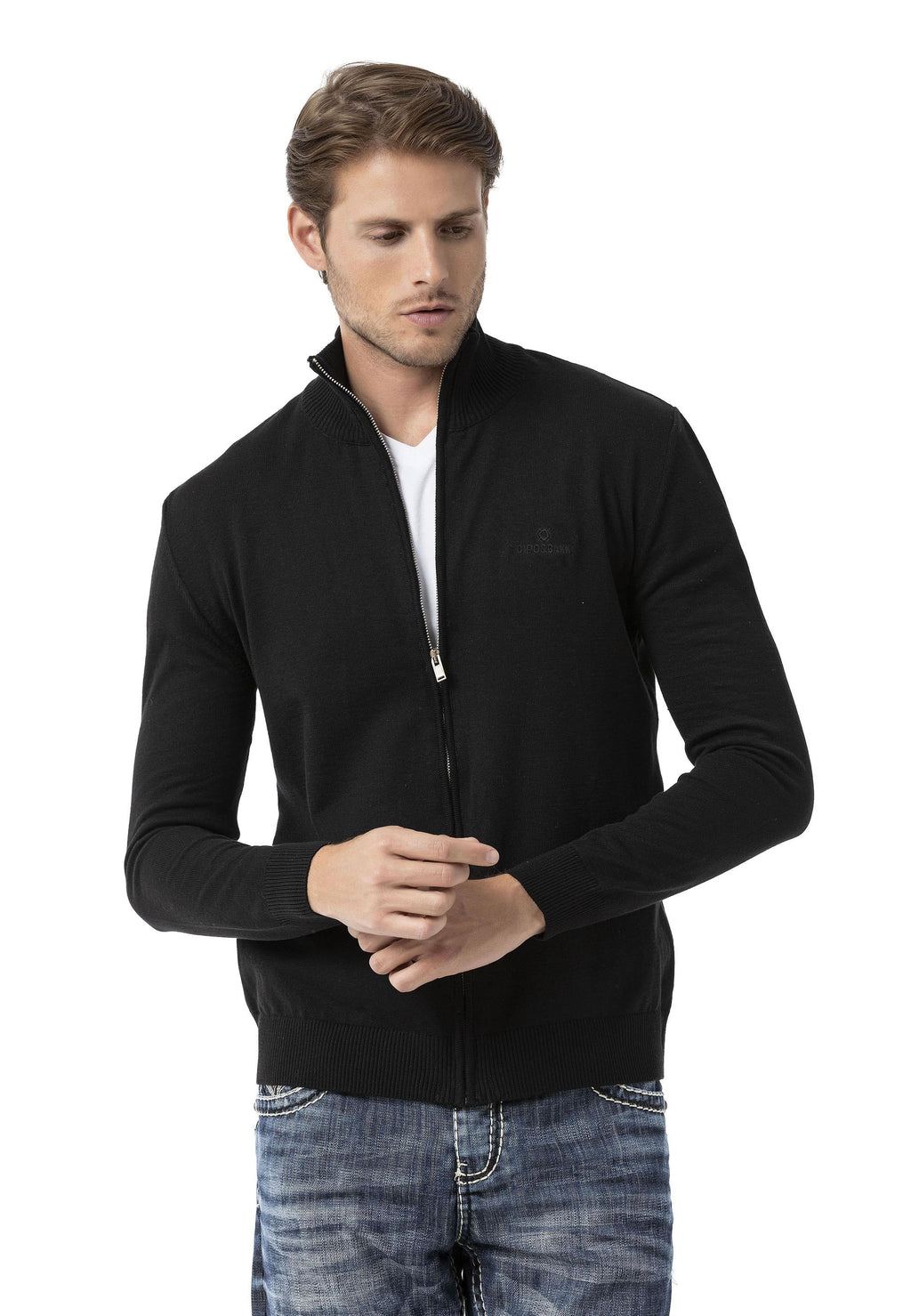 CP282 Ultimate Zip Luxe Knit Men's Sweater