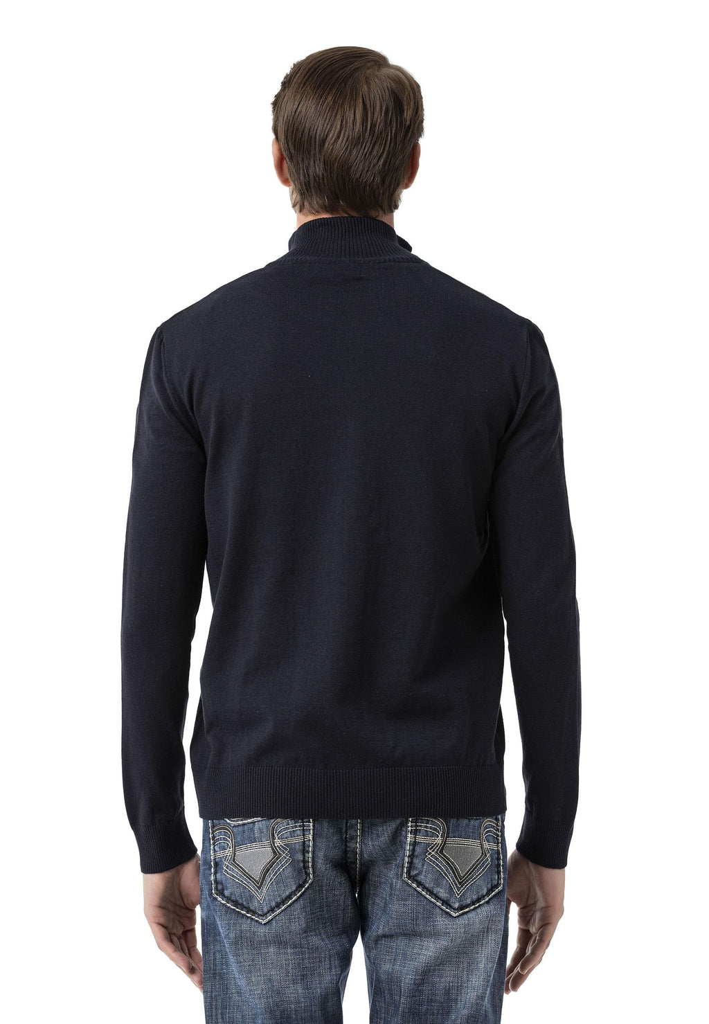 CP282 Ultimate Zip Luxe Knit Men's Sweater