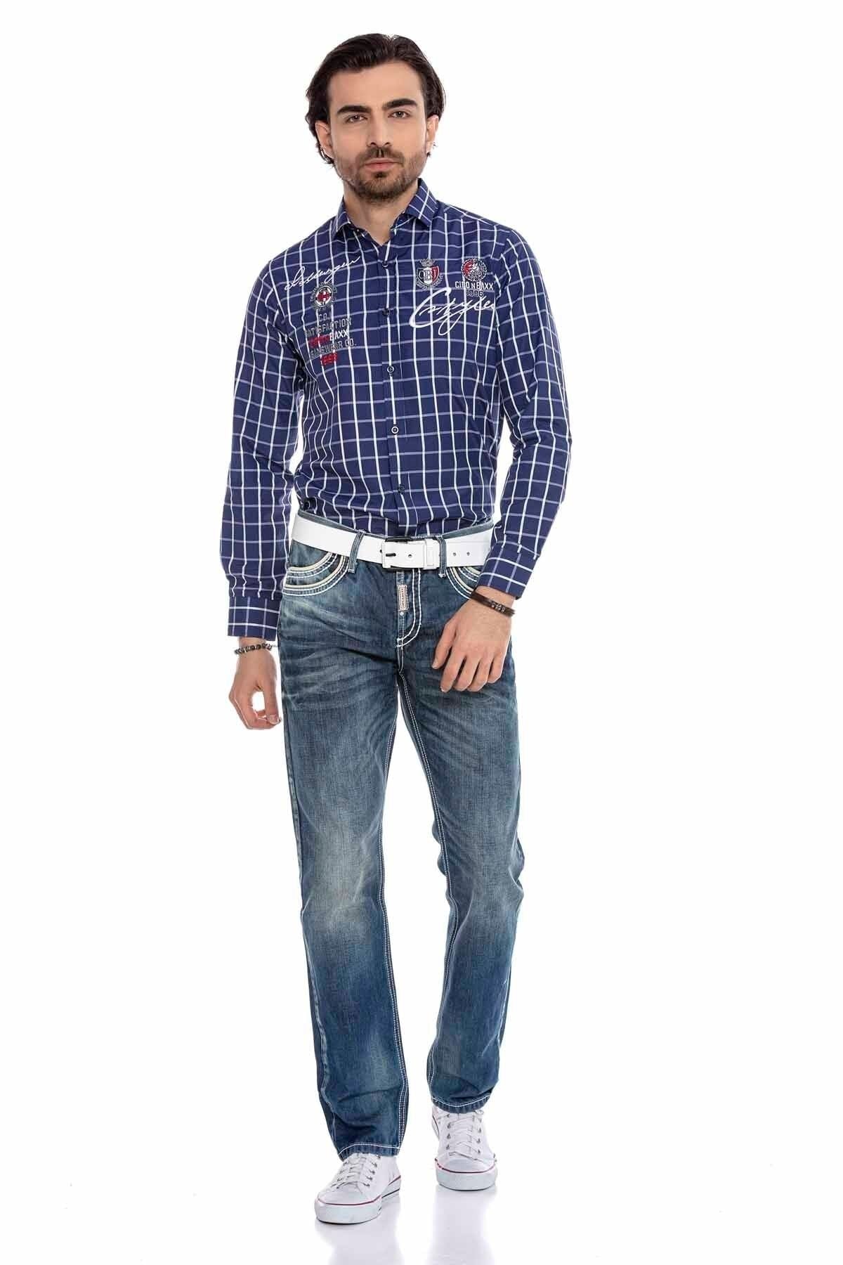 CD184 Double Pocket Stitch Regular Fit Men's Jeans